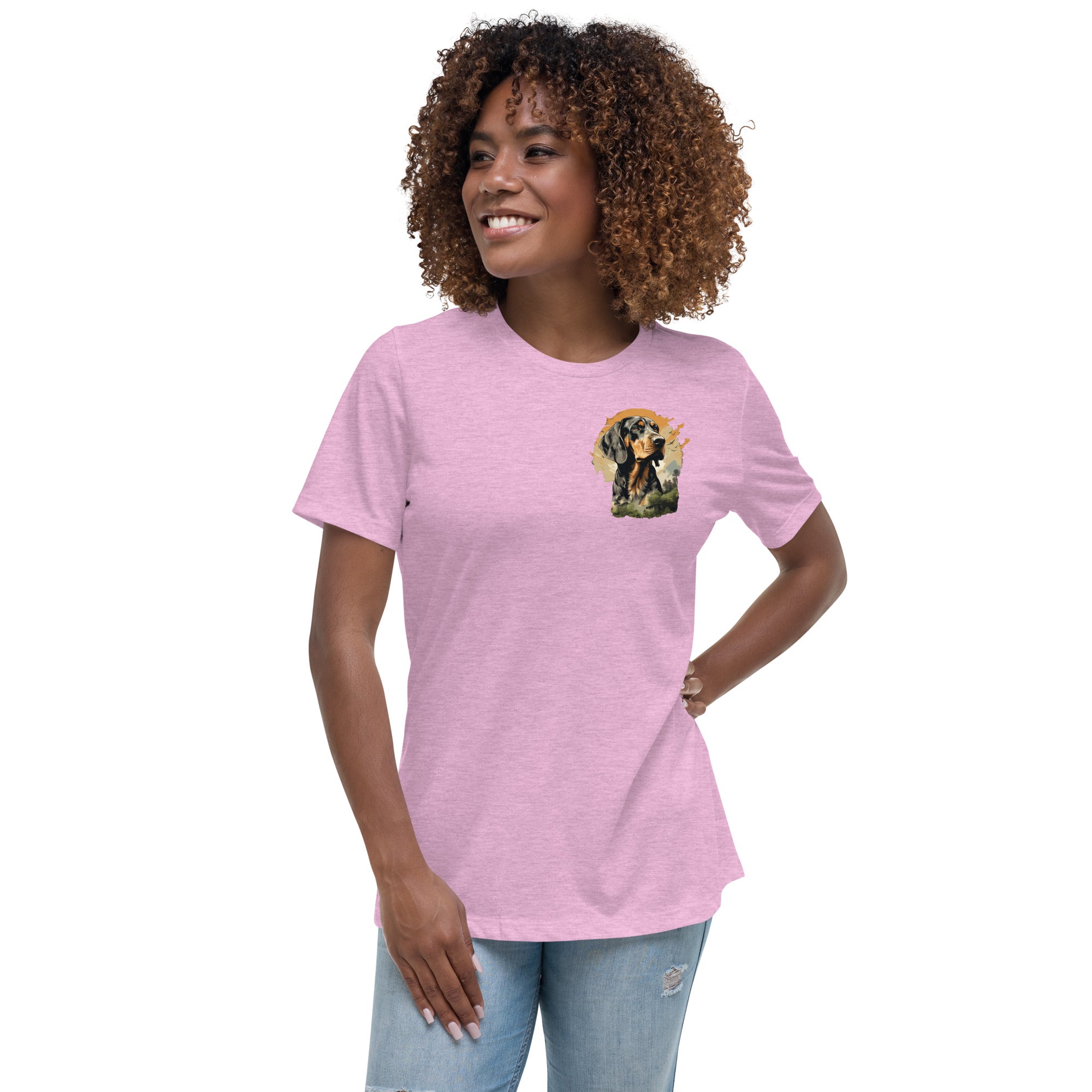 American English Coonhound Women's Relaxed T-Shirt