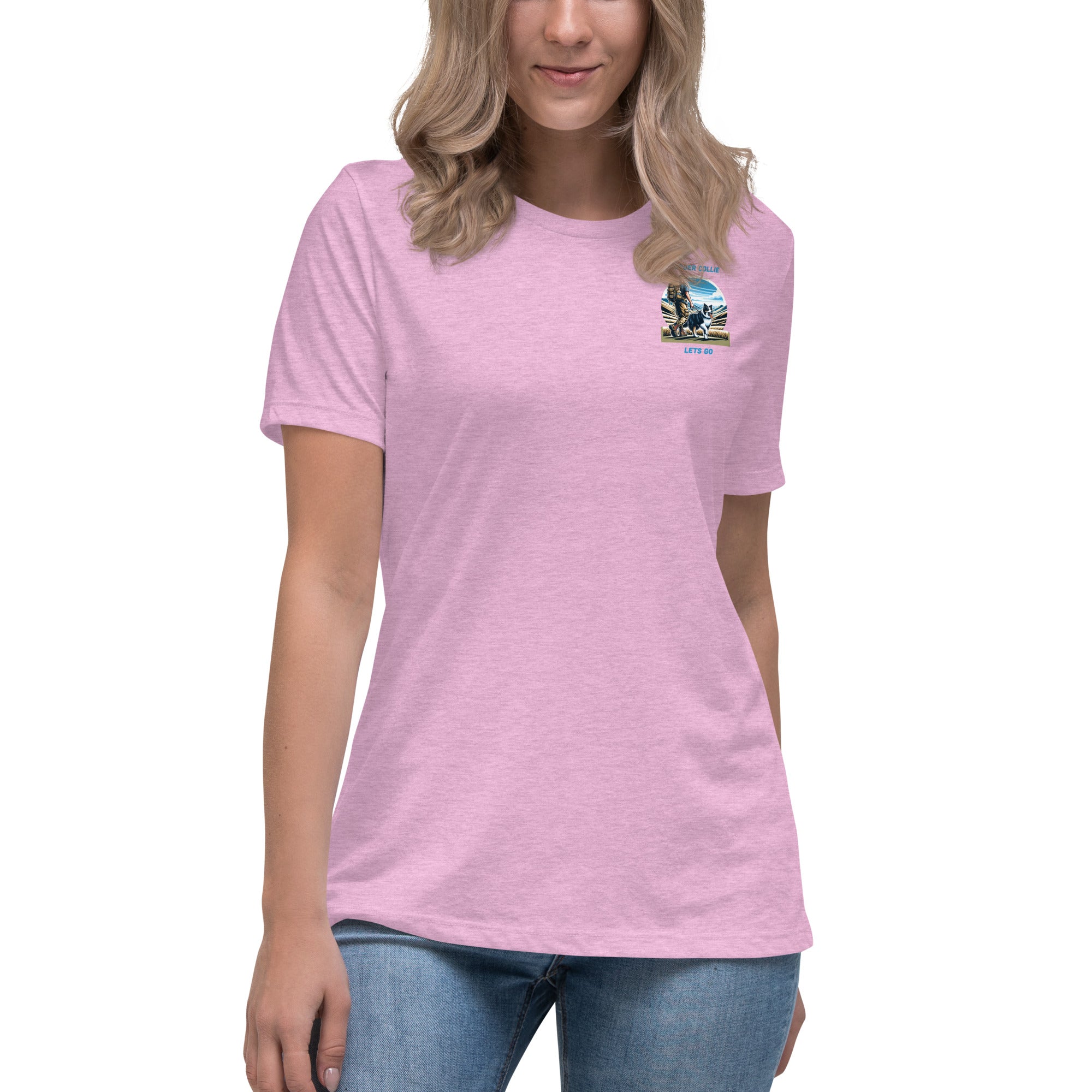 Border Collie Women's Relaxed T-Shirt