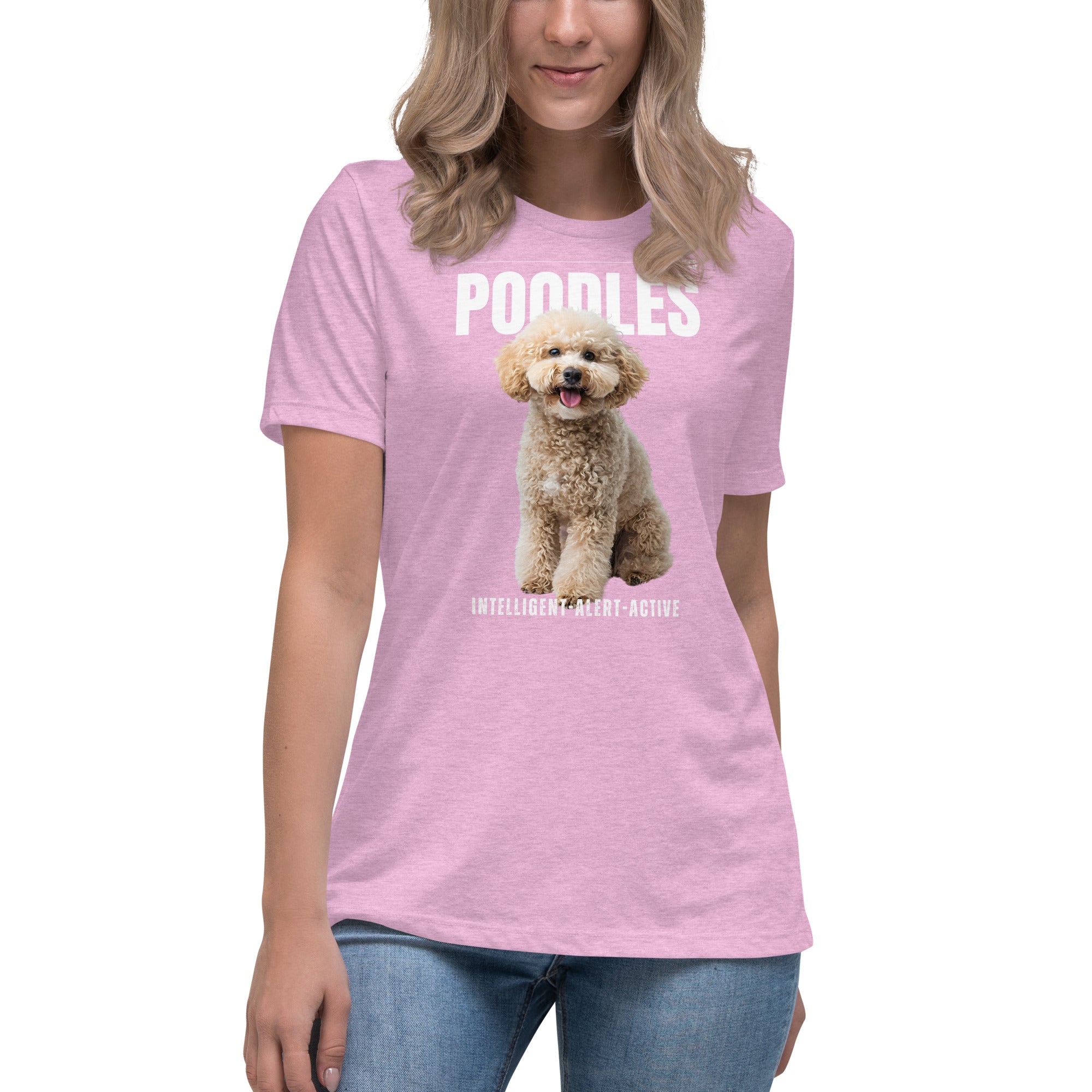 Poodle Women's Relaxed T-Shirt