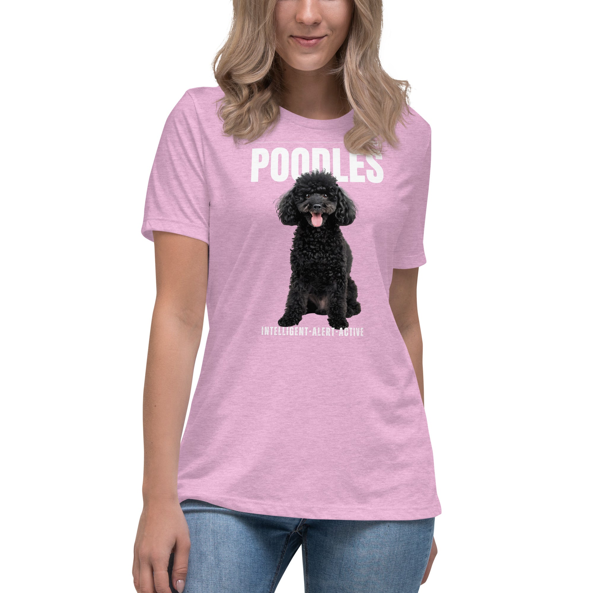 Poodle Women's Relaxed T-Shirt