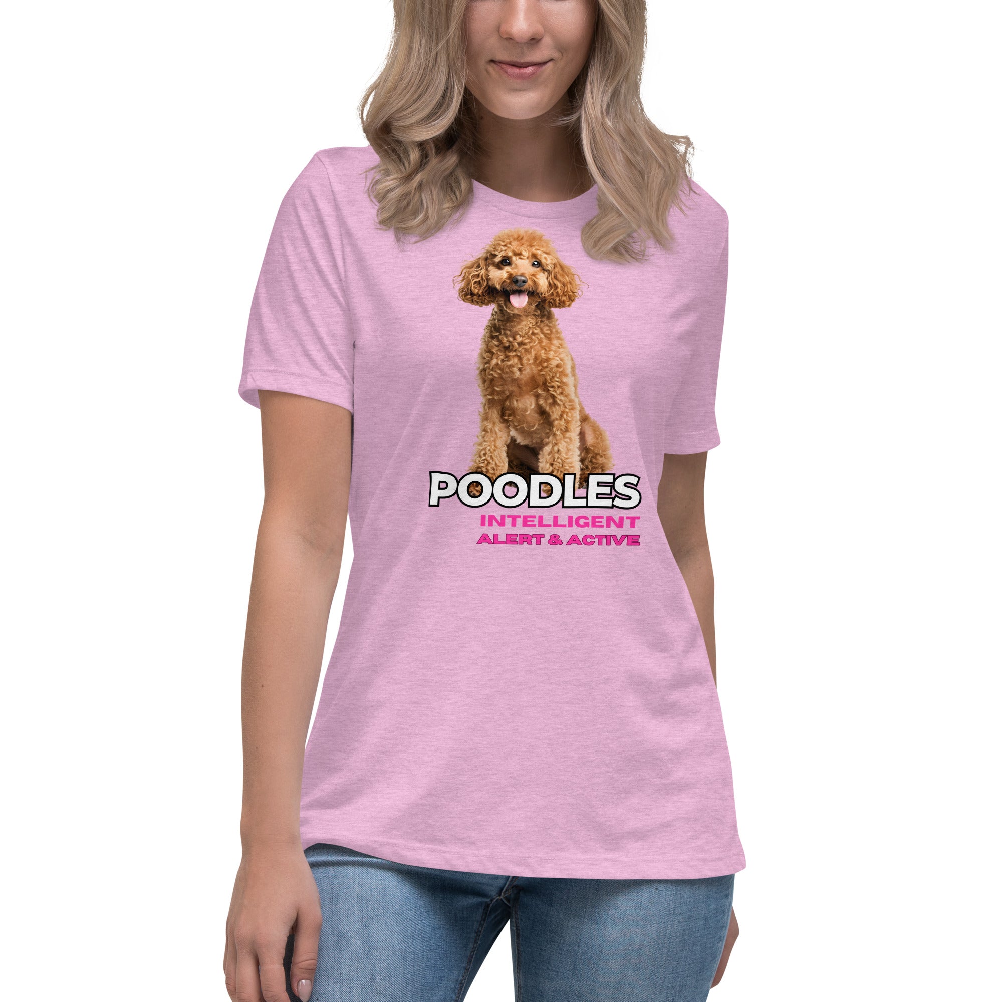 Poodle Women's Relaxed T-Shirt