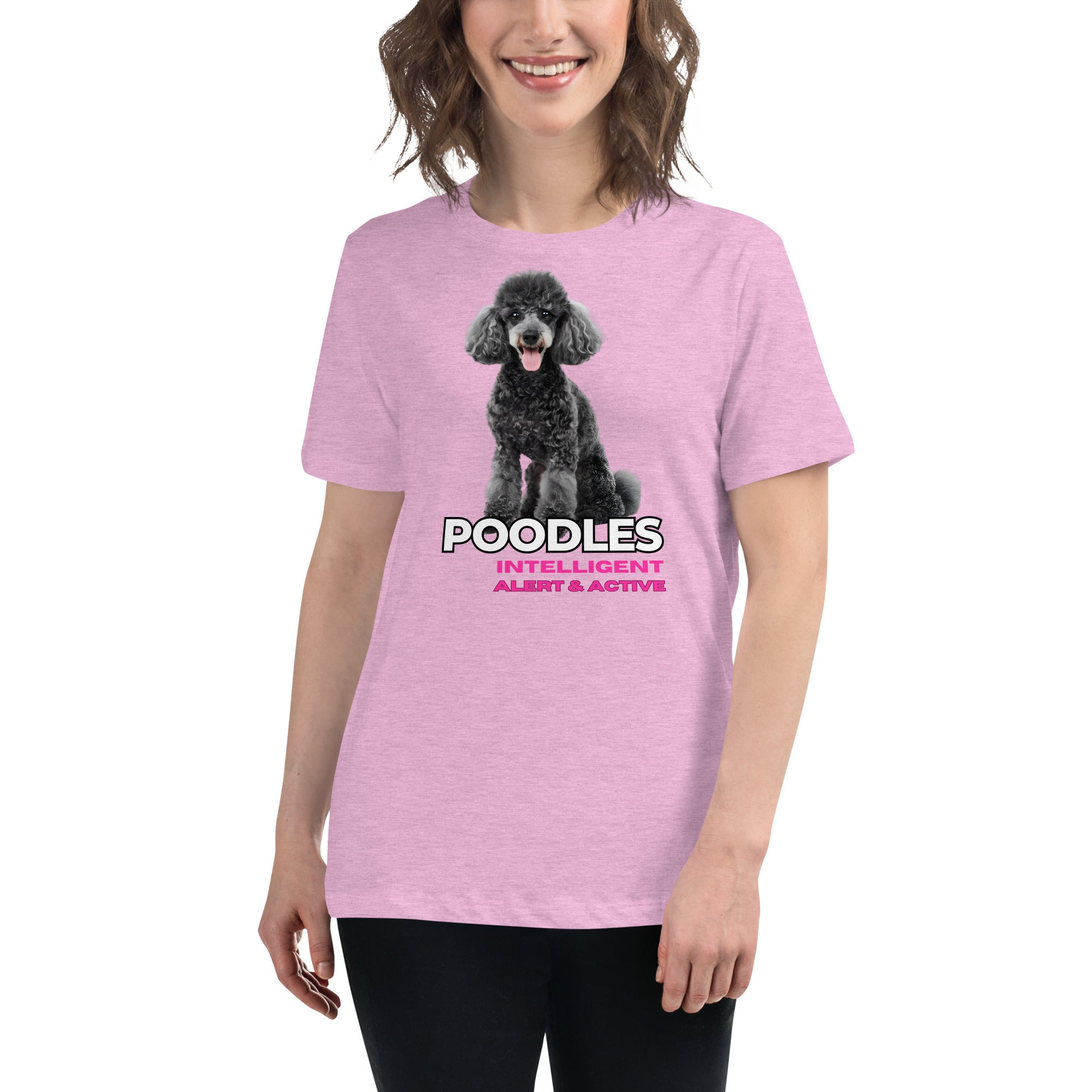 Poodle Women's Relaxed T-Shirt