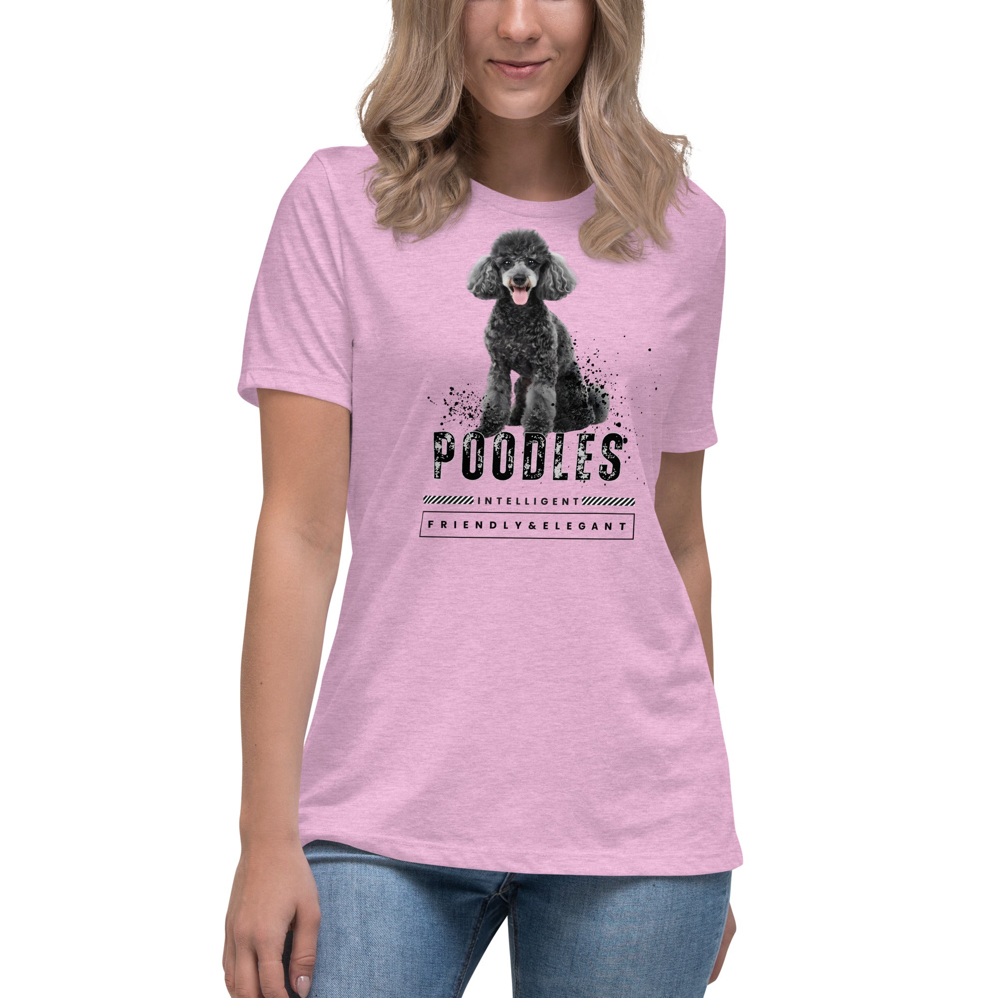 Poodle Women's Relaxed T-Shirt