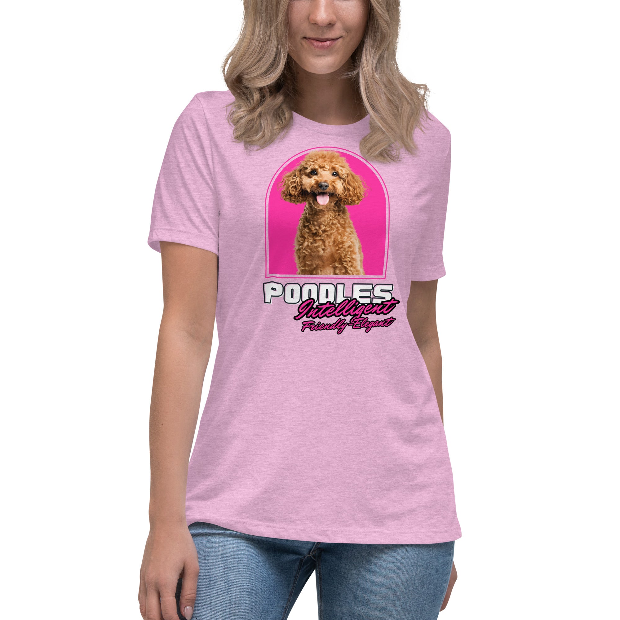 Poodle Women's Relaxed T-Shirt