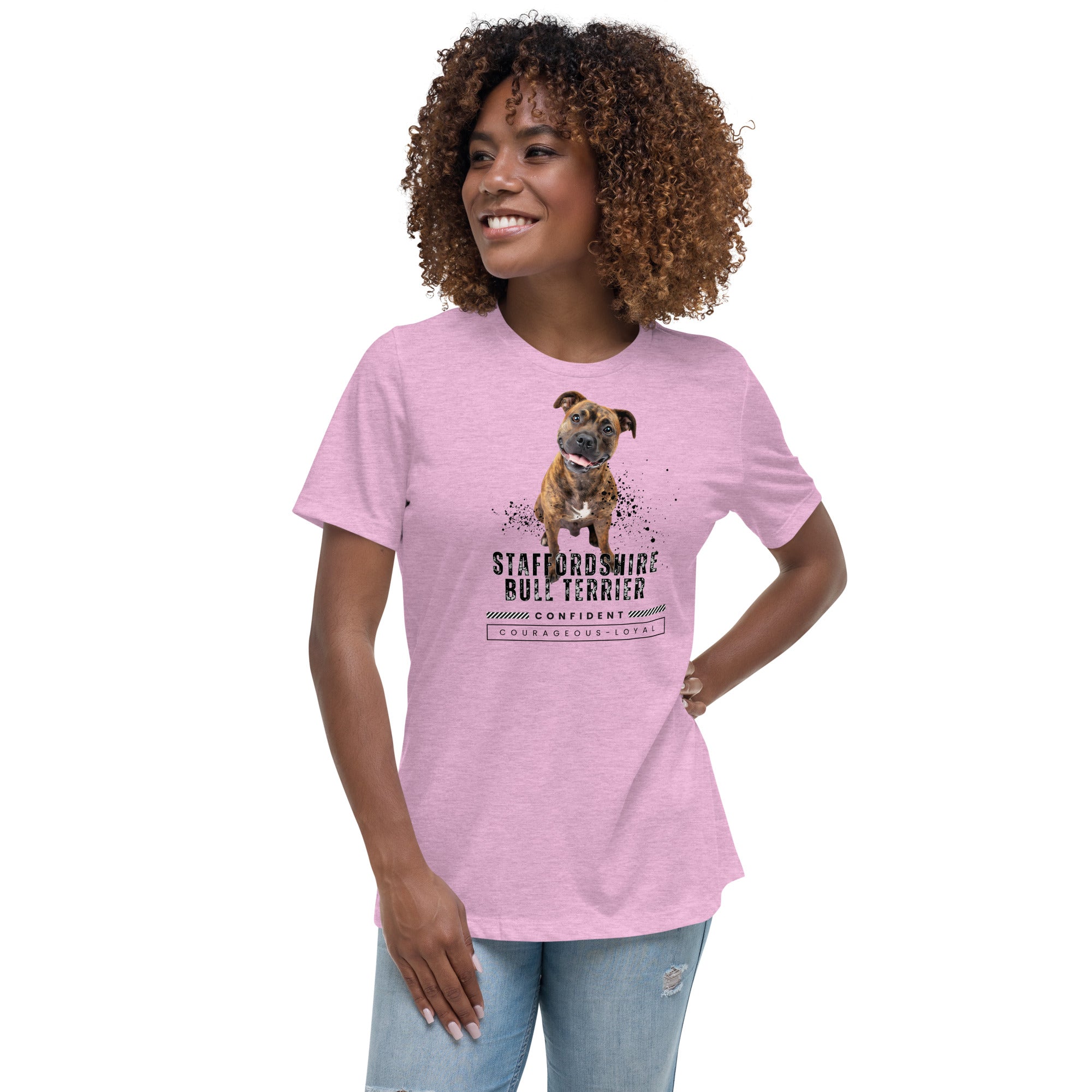 Staffordshire Bull Terrier Women's Relaxed T-Shirt