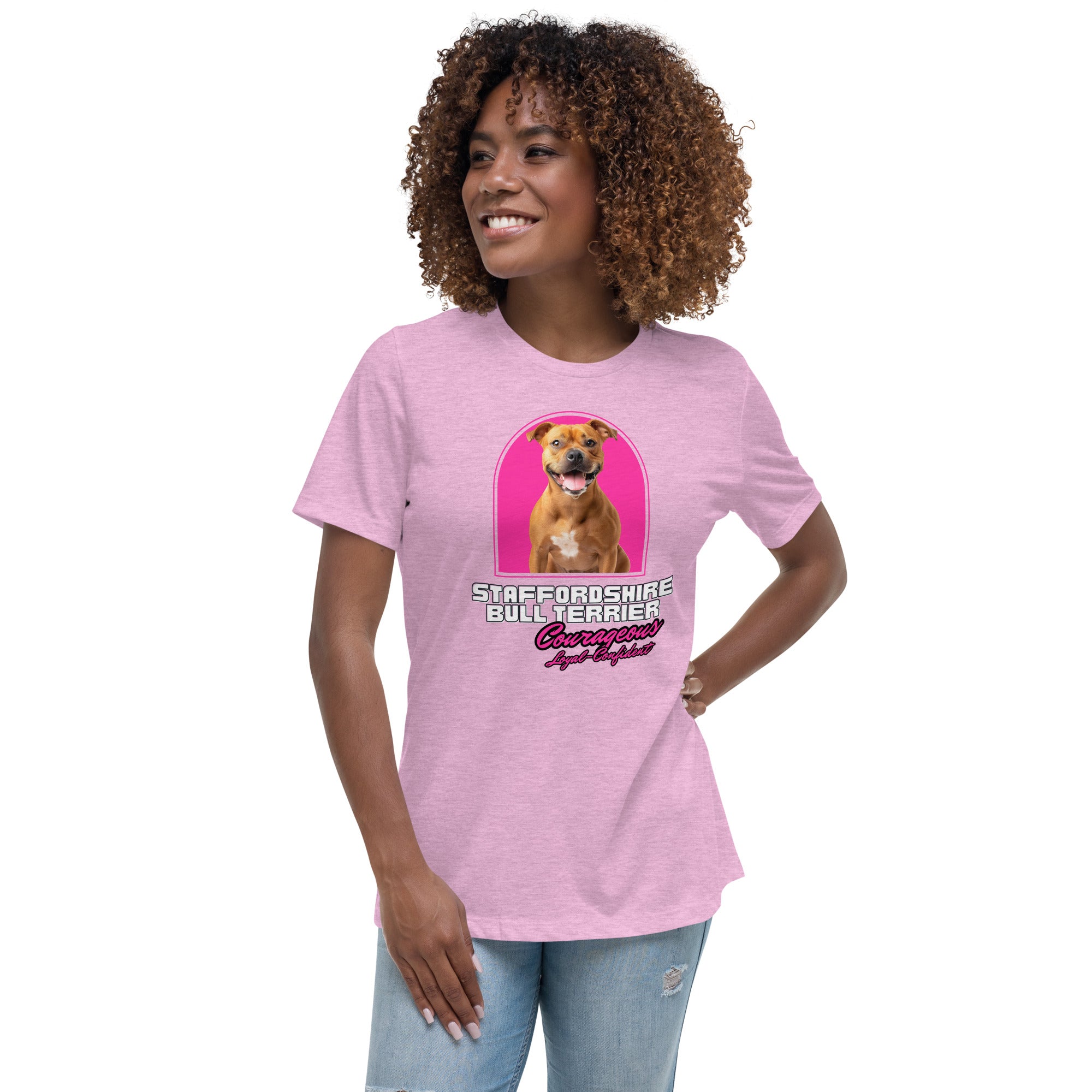 Staffordshire Bull Terrier Women's Relaxed T-Shirt