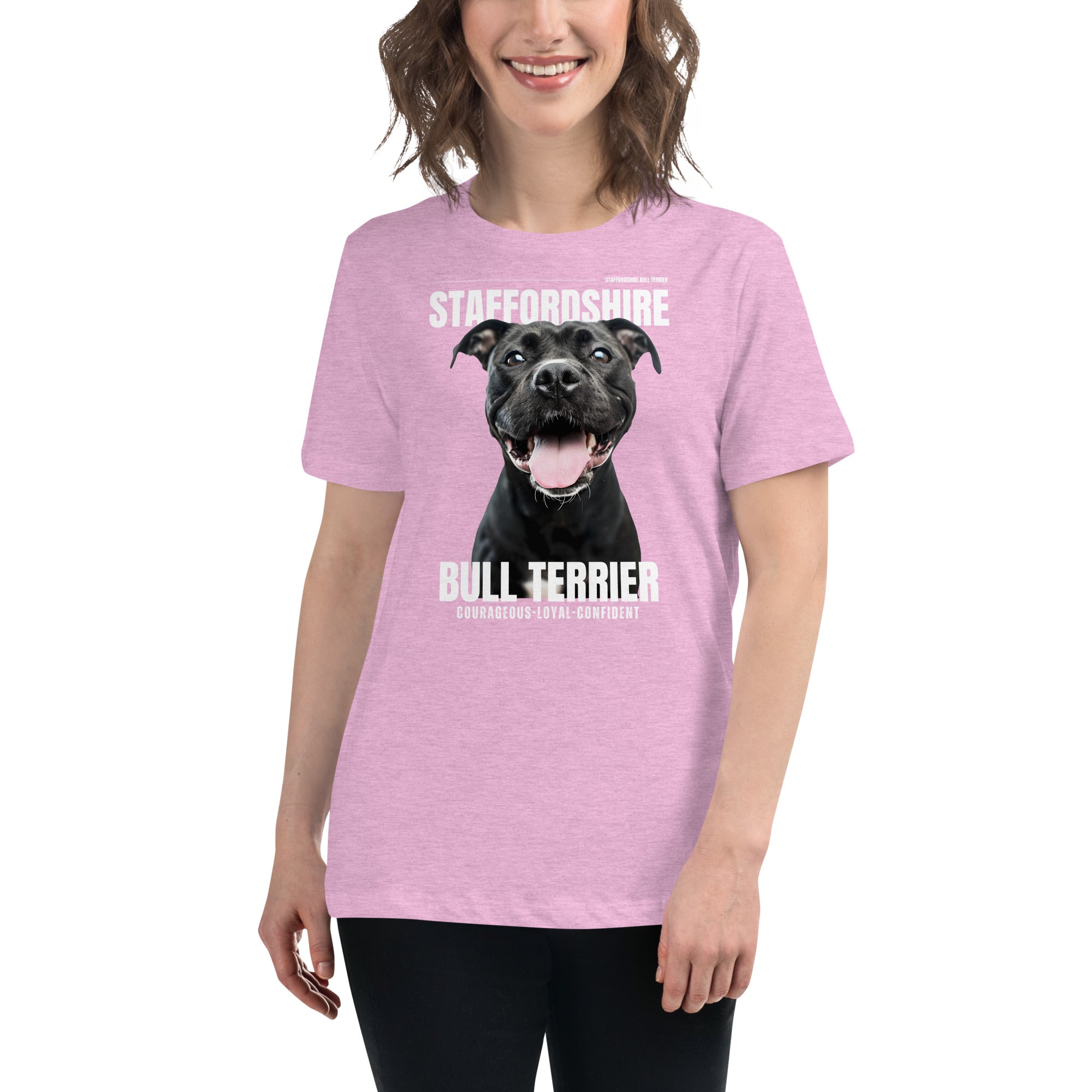 Staffordshire Bull Terrier Women's Relaxed T-Shirt