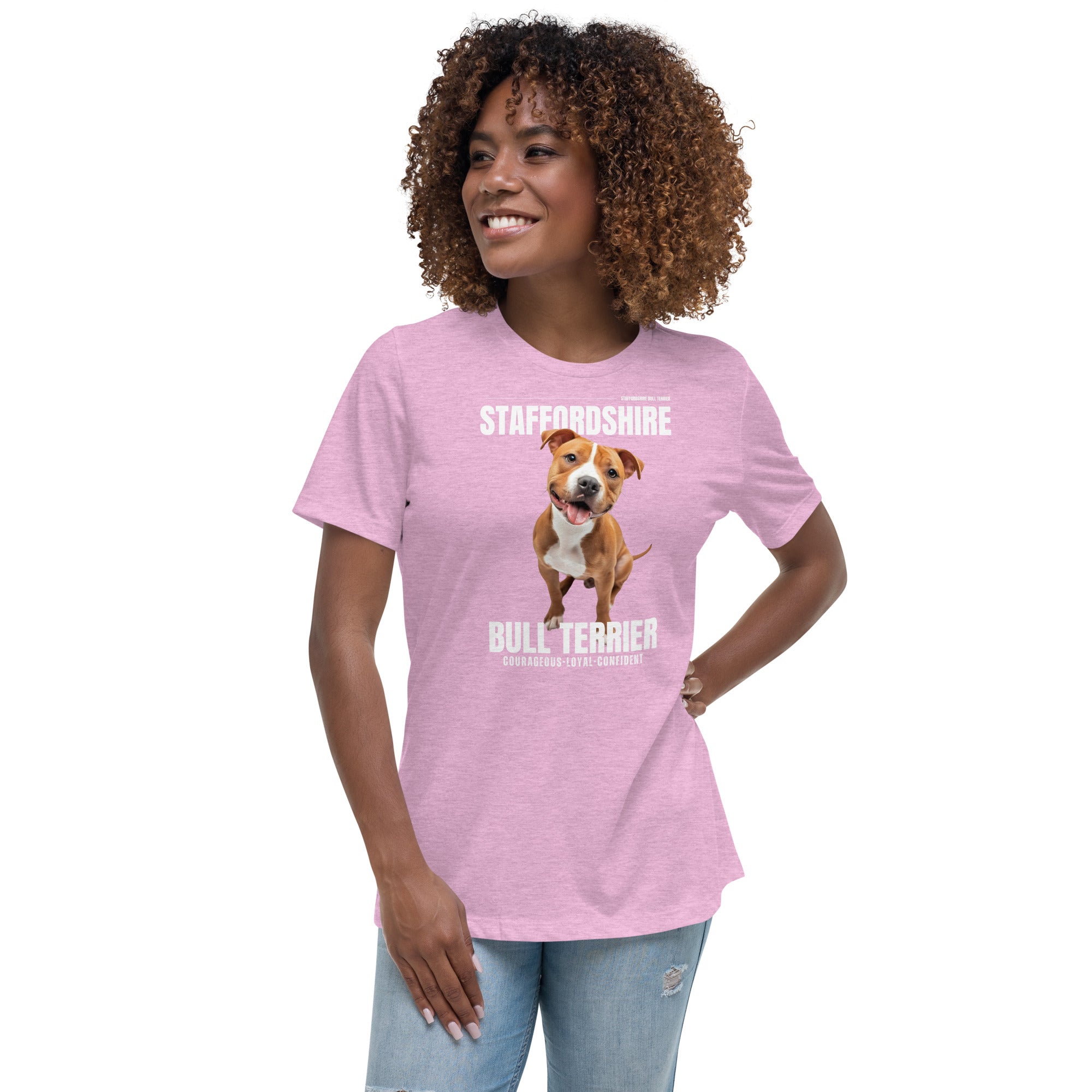 Staffordshire Bull Terrier Women's Relaxed T-Shirt