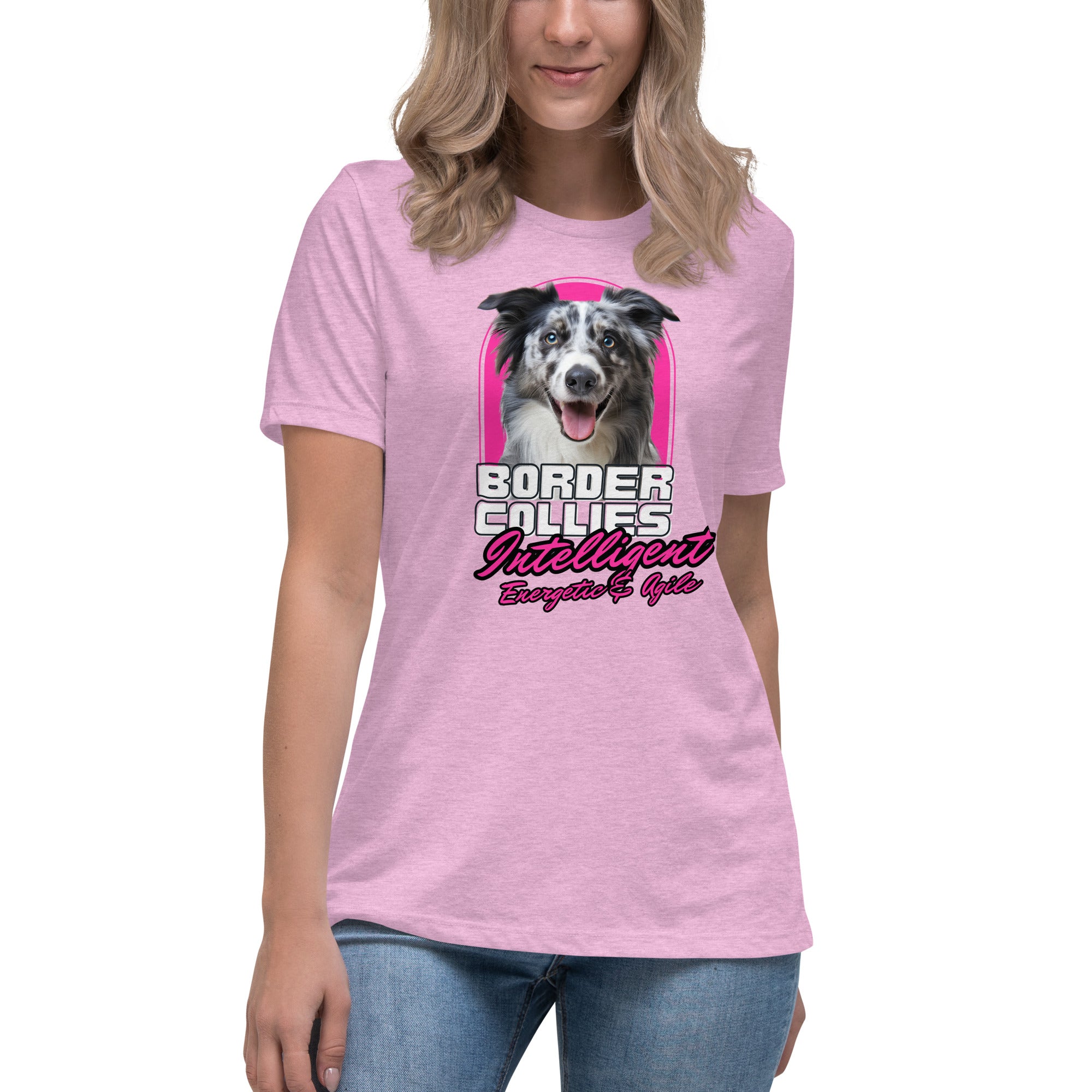 Border Collie Women's Relaxed T-Shirt