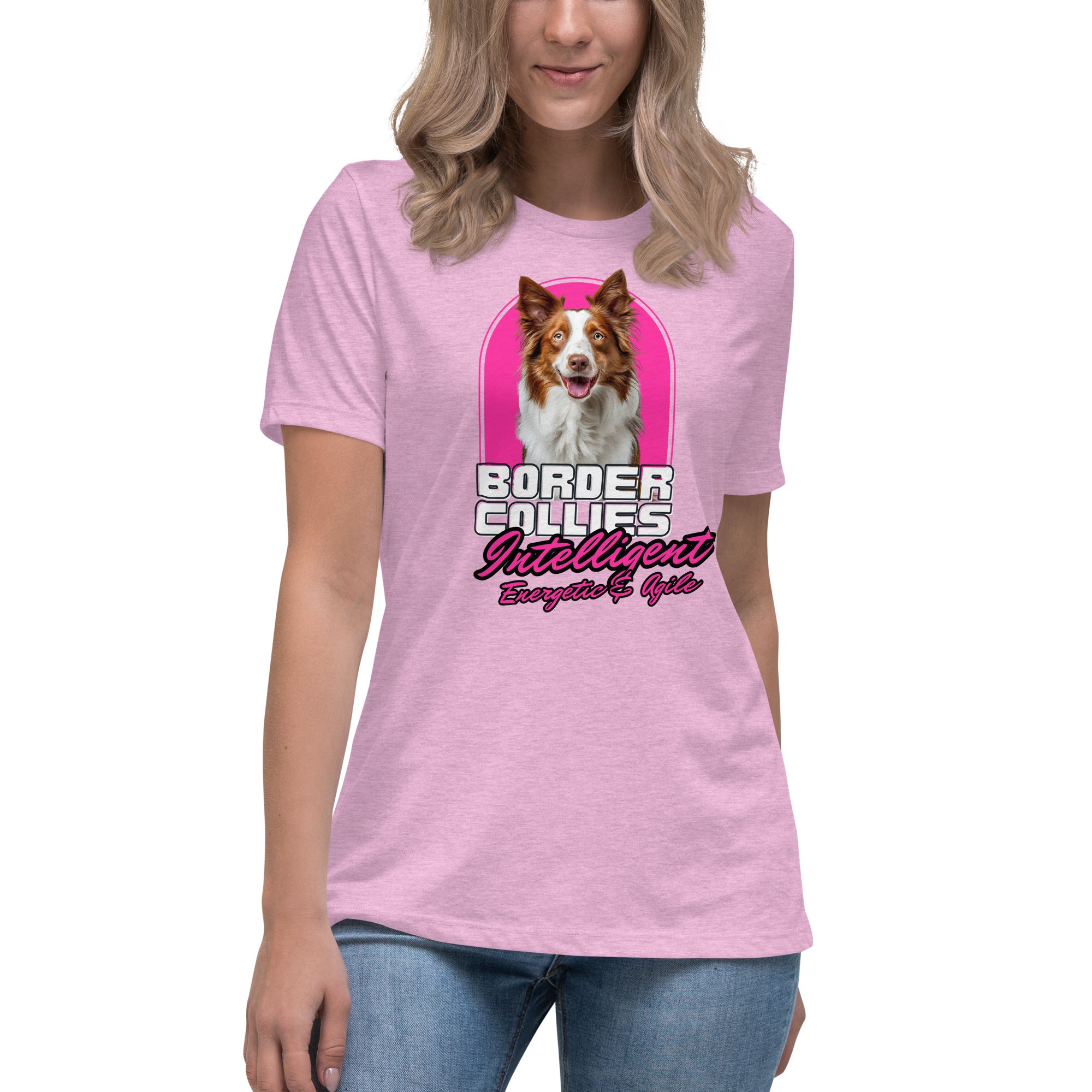 Border Collie Women's Relaxed T-Shirt