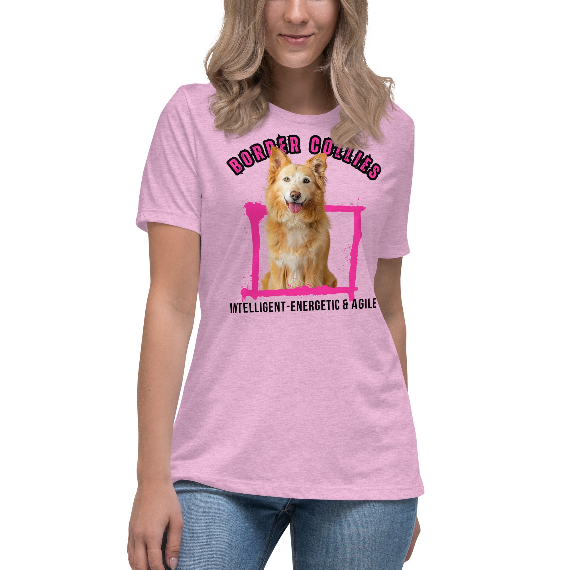 Border Collie Women's Relaxed T-Shirt