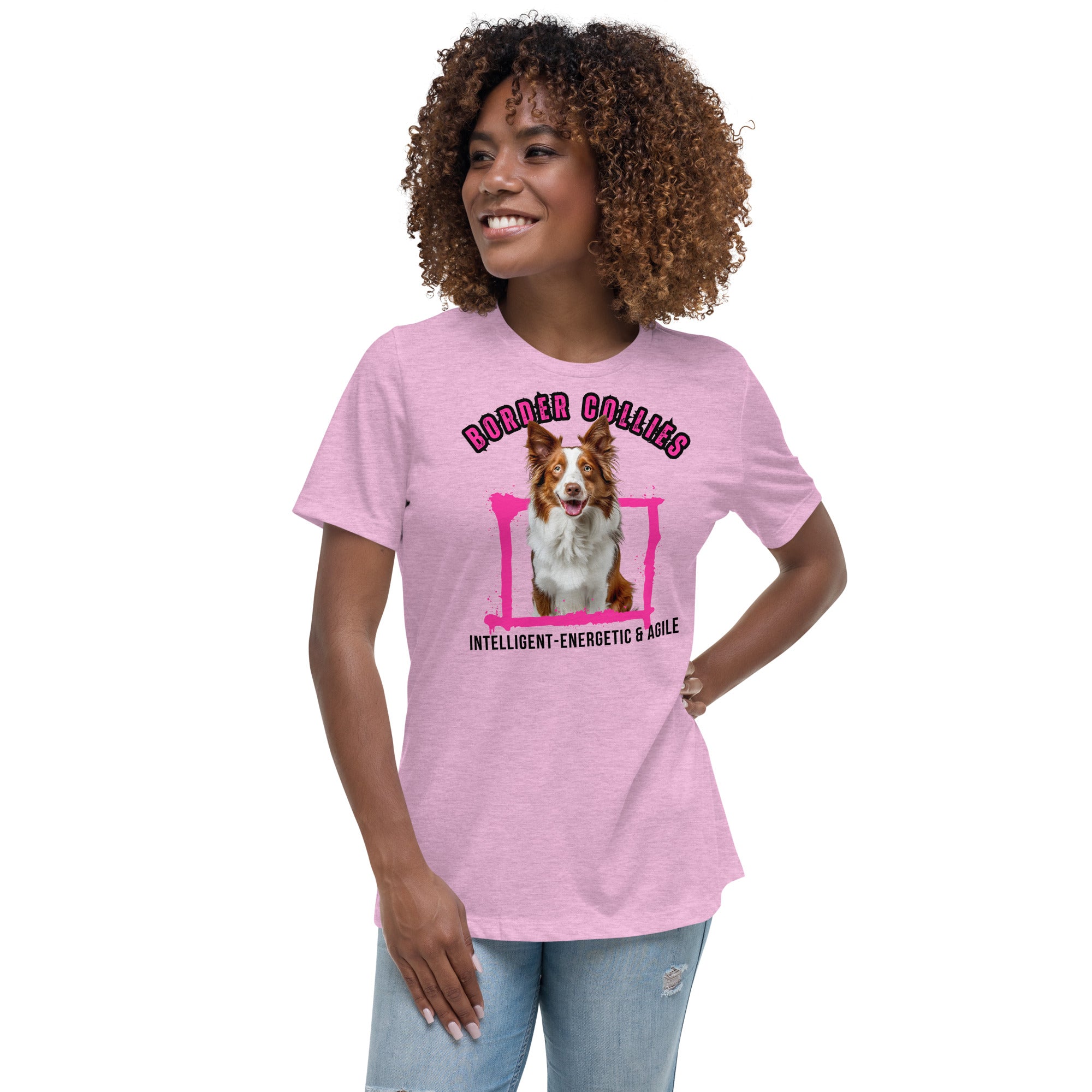 Border Collie Women's Relaxed T-Shirt