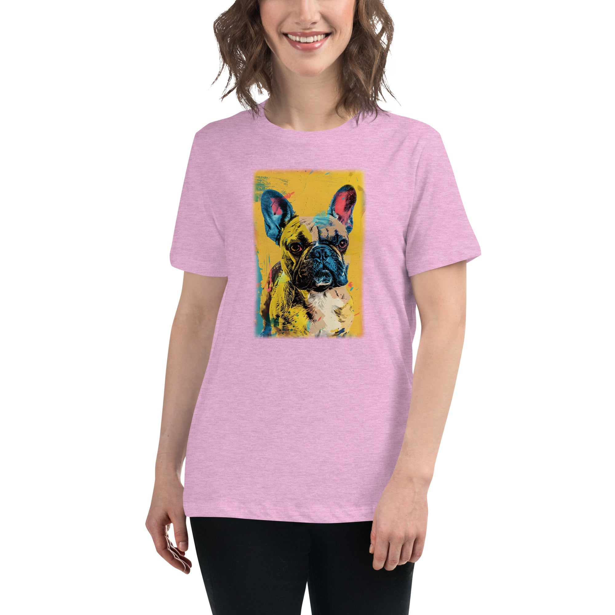 French Bulldog Women's Relaxed T-Shirt