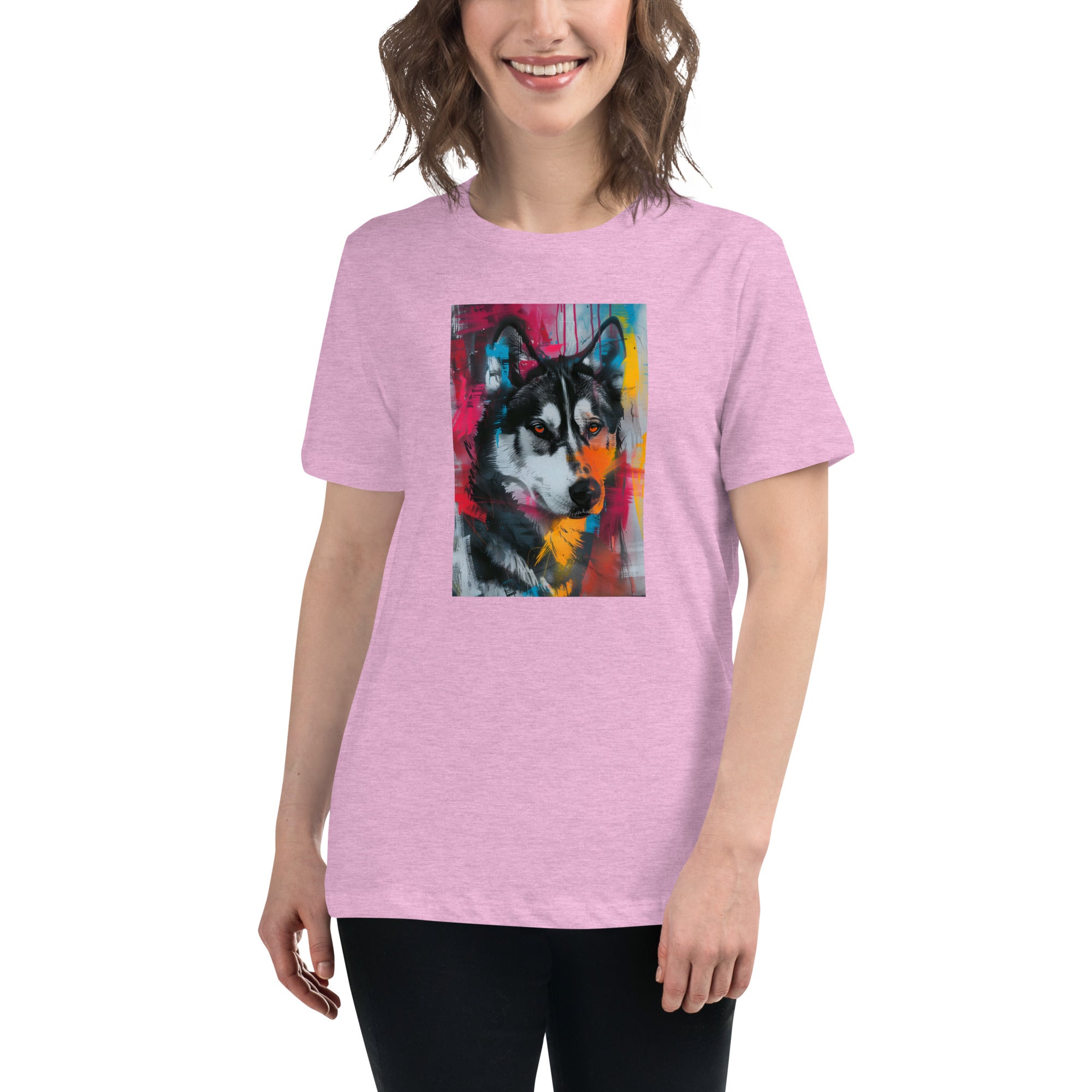 Siberian Husky Women's Relaxed T-Shirt