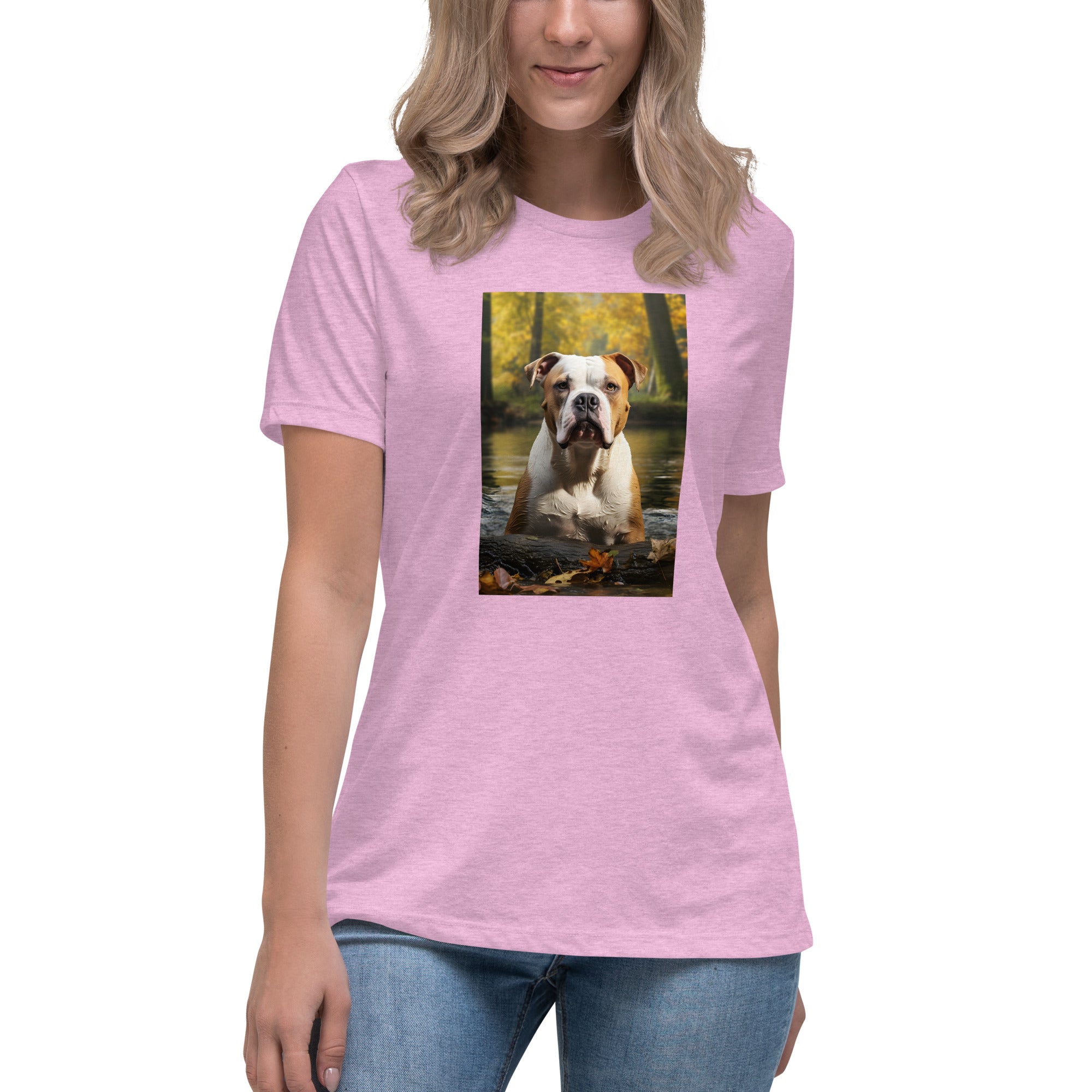 American Bulldog Women's Relaxed T-Shirt