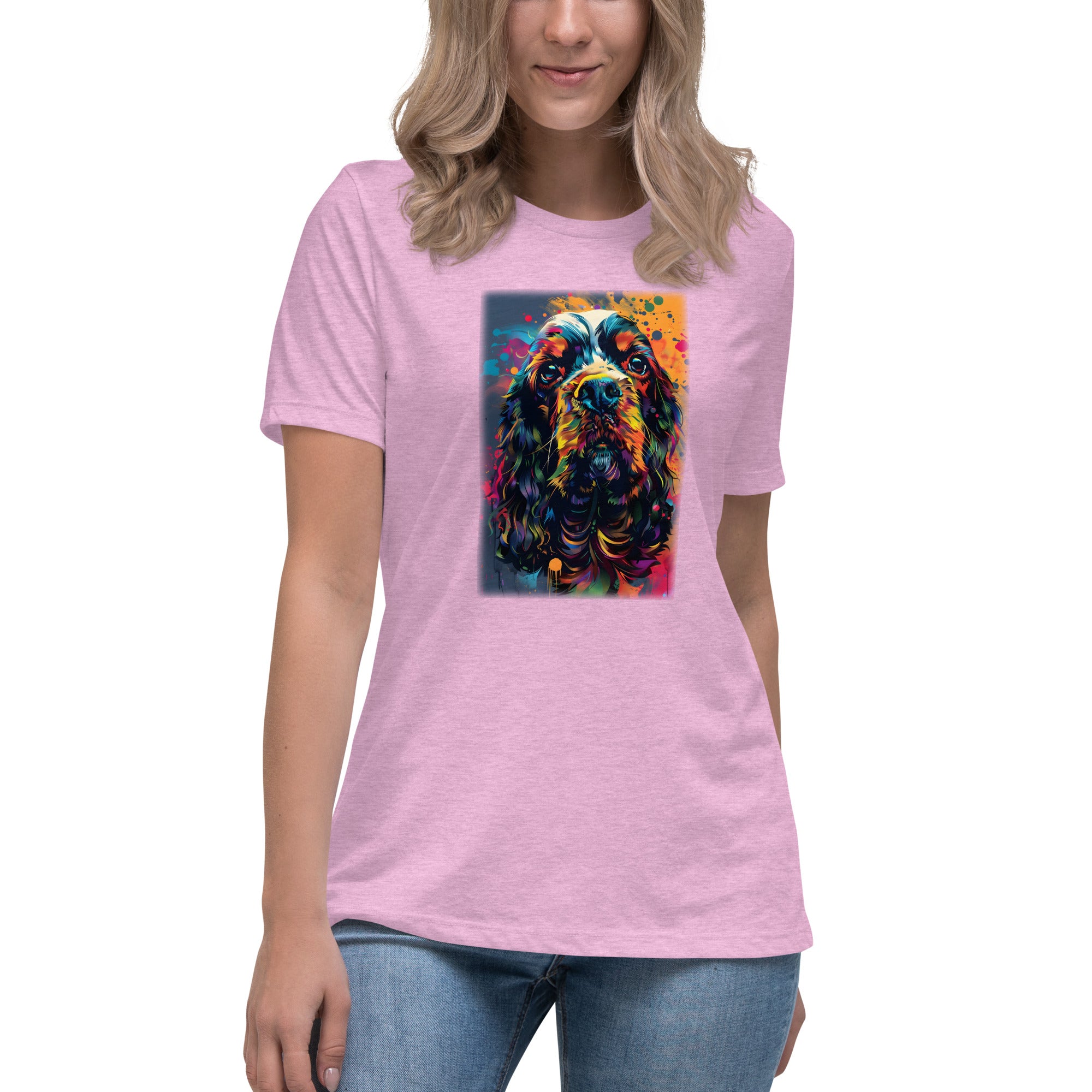 American Cocker Spaniel Women's Relaxed T-Shirt