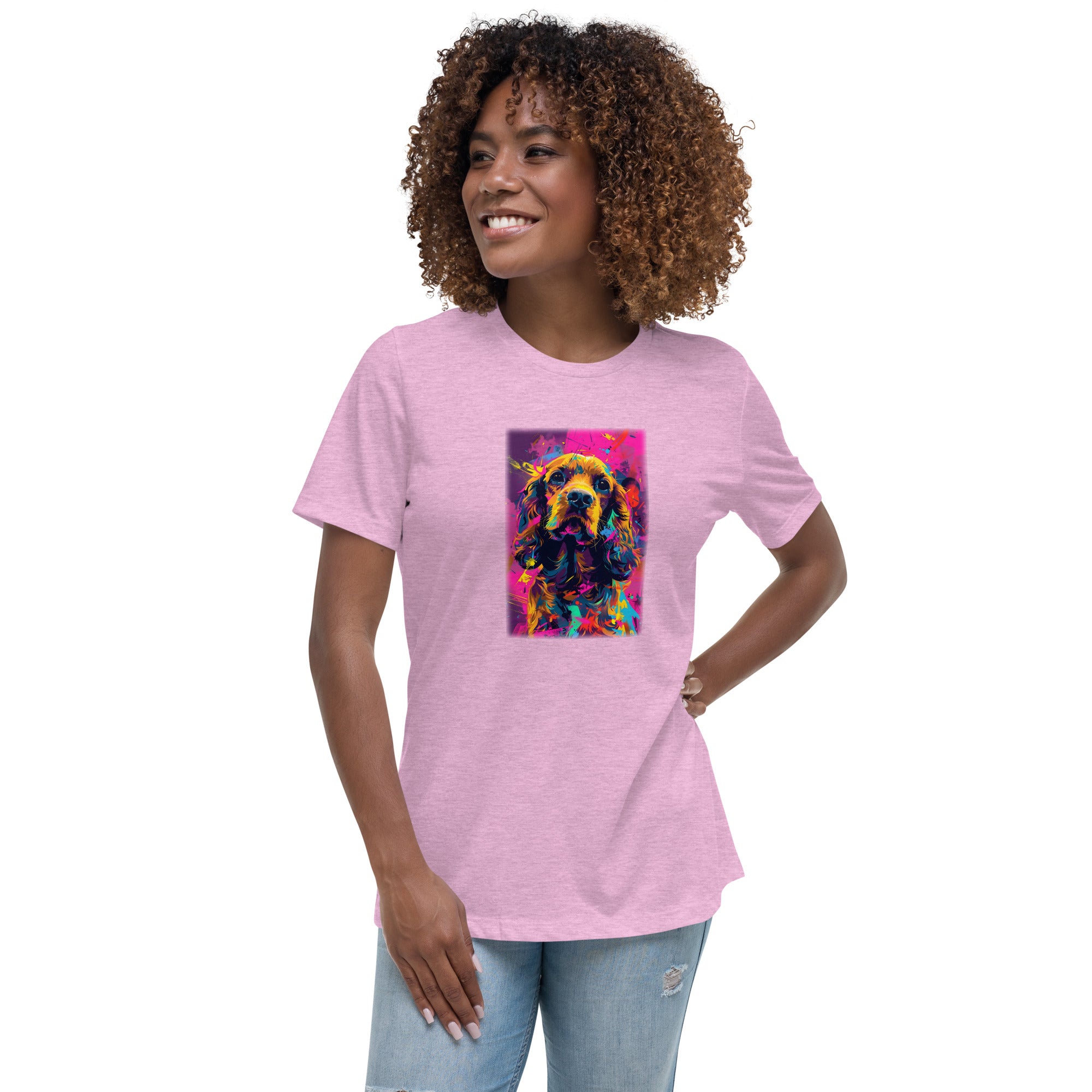 American Cocker Spaniel Women's Relaxed T-Shirt