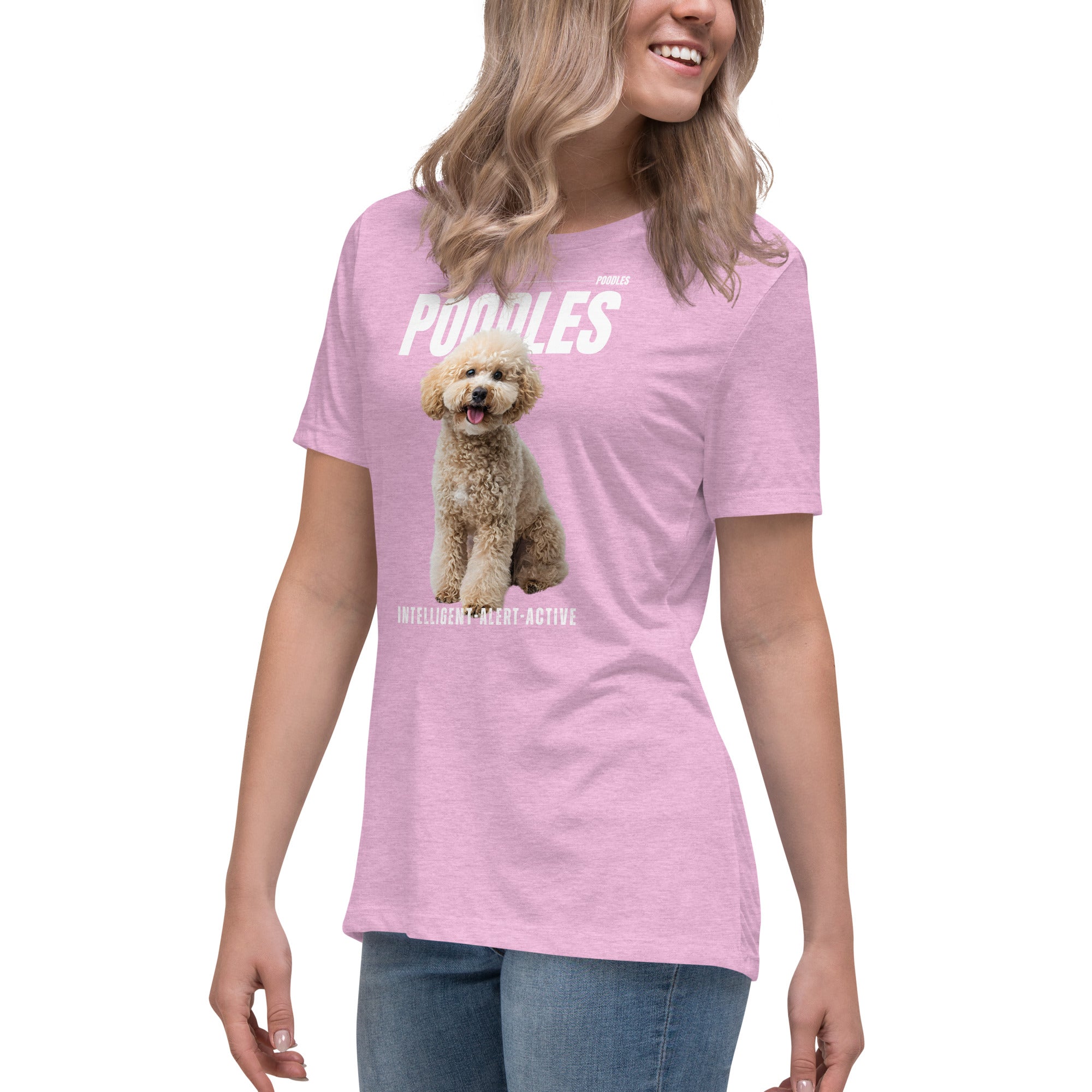 Poodle Women's Relaxed T-Shirt