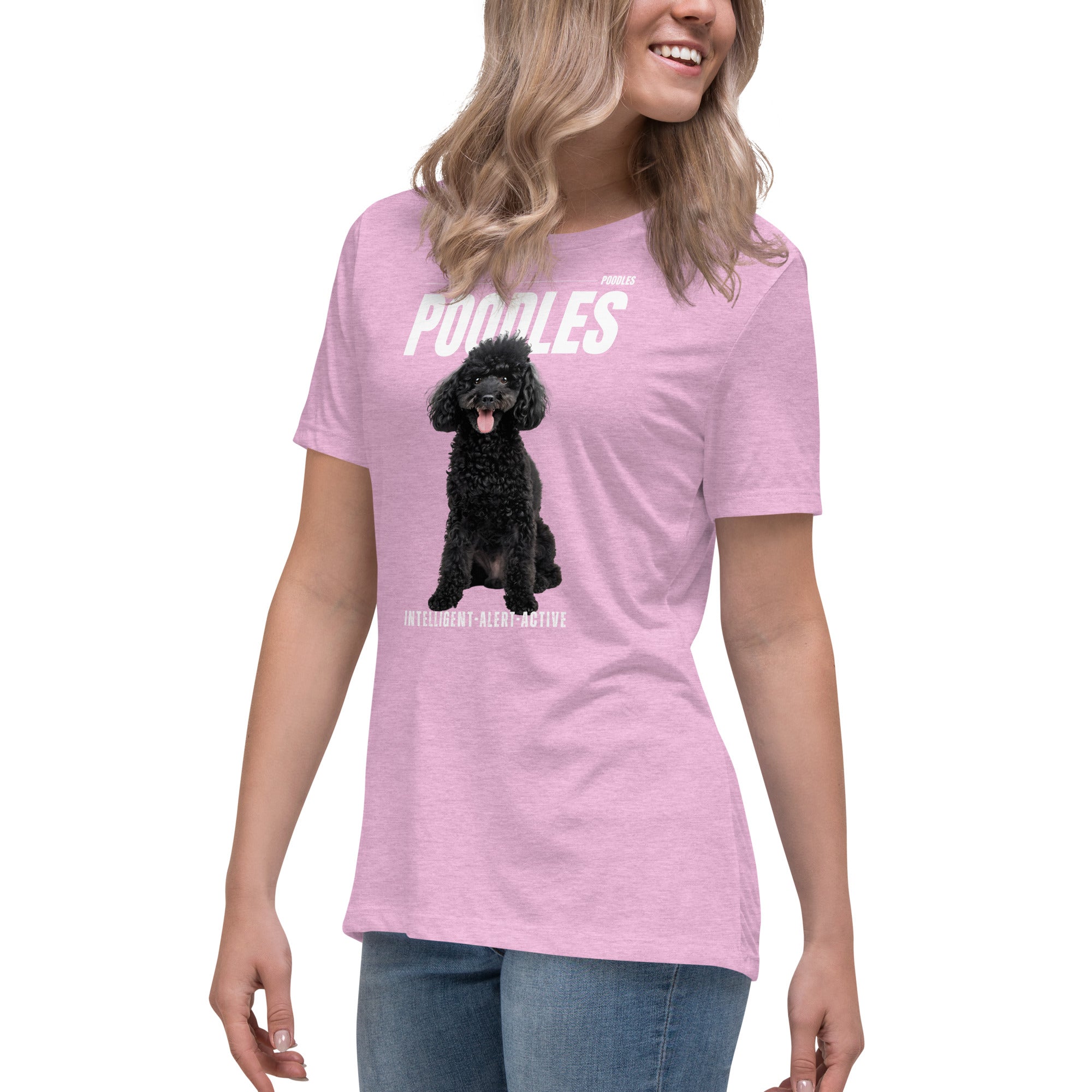 Poodle Women's Relaxed T-Shirt