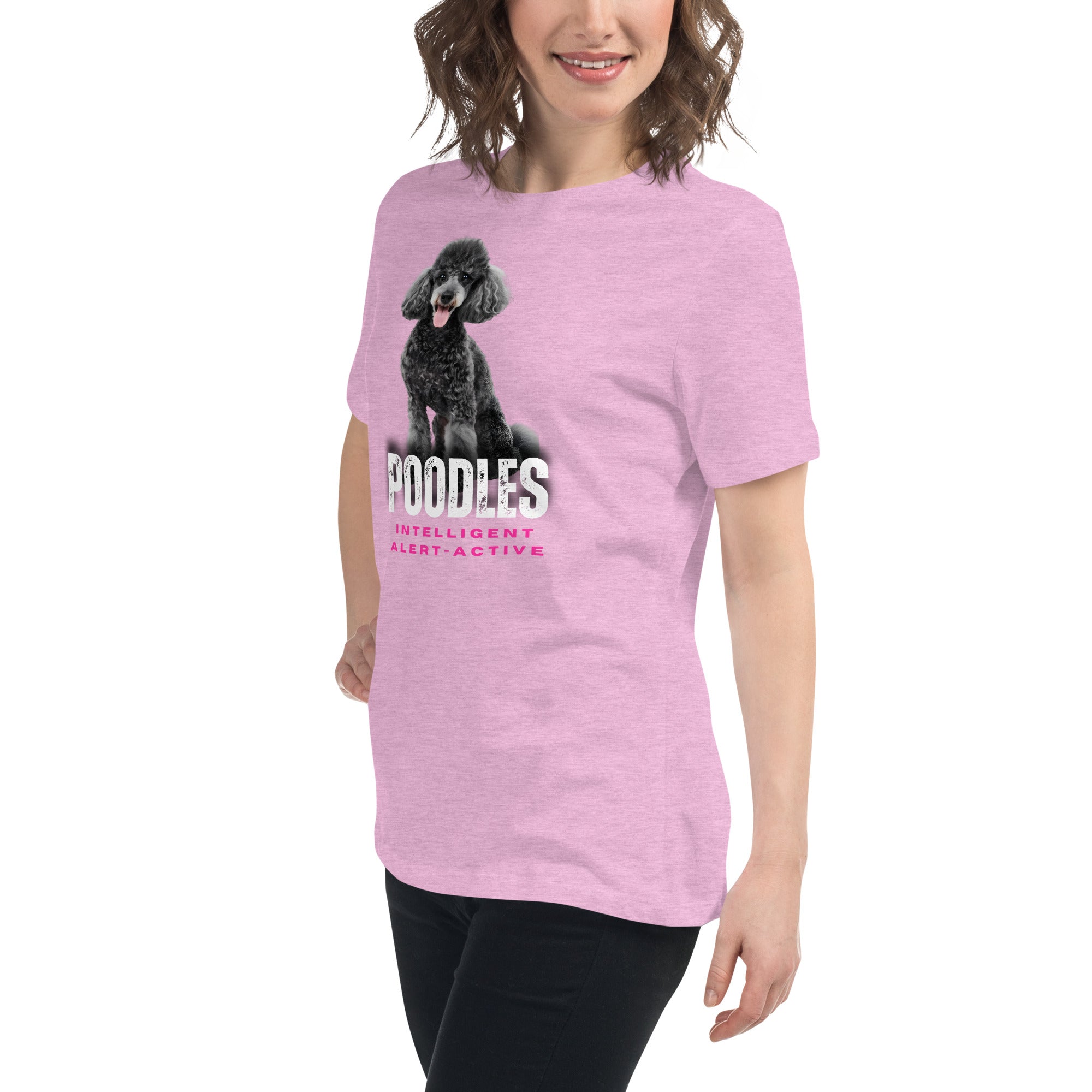 Poodle Women's Relaxed T-Shirt