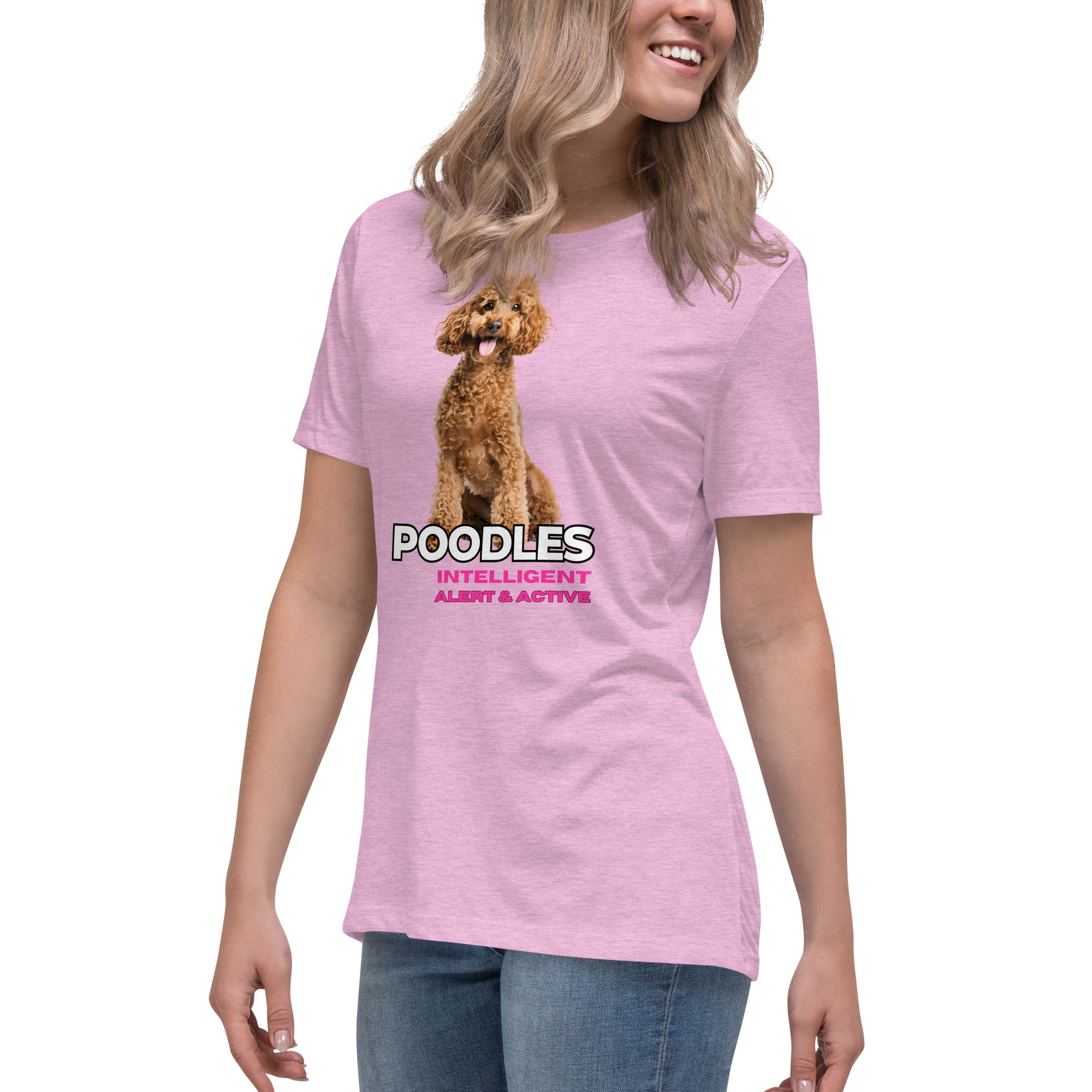 Poodle Women's Relaxed T-Shirt