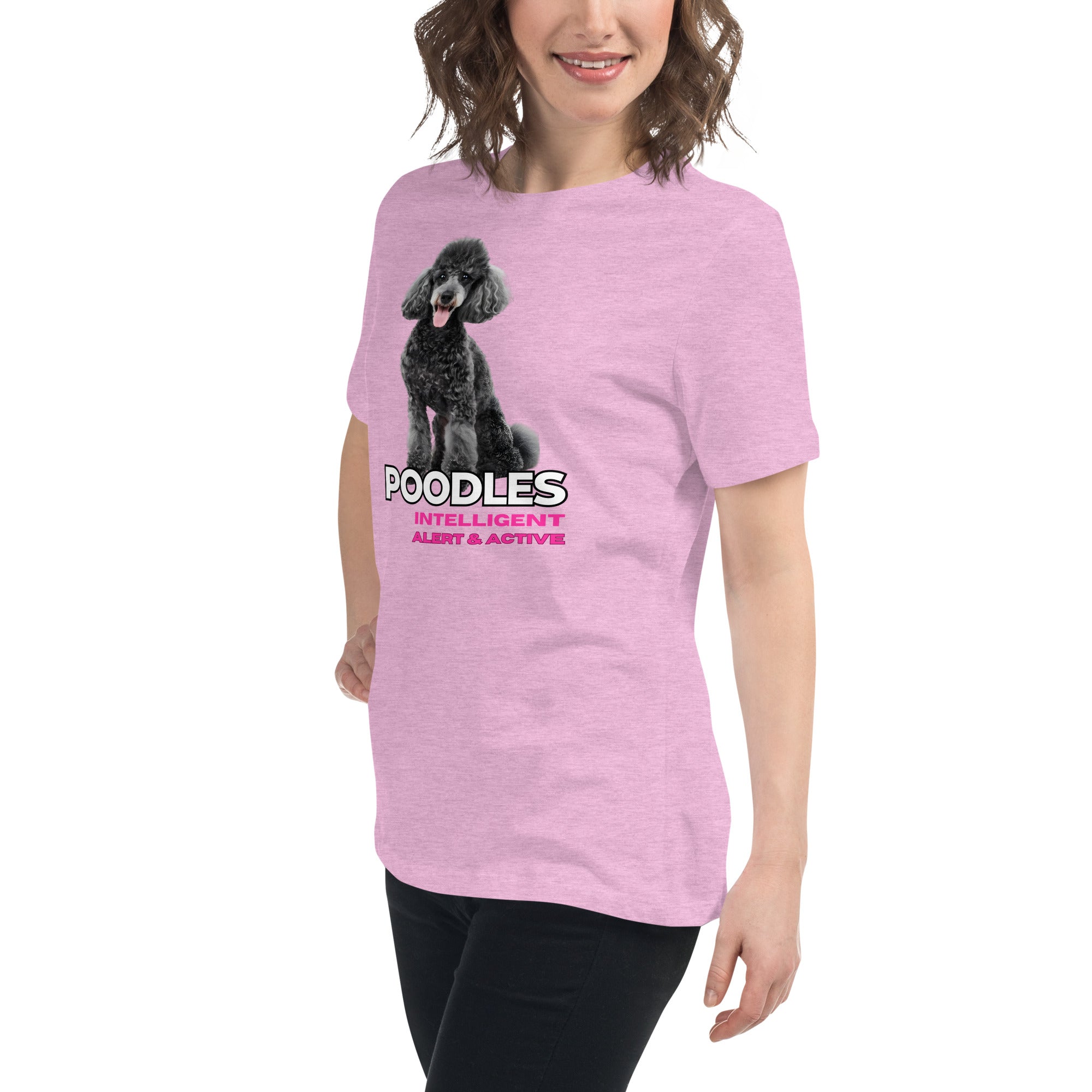 Poodle Women's Relaxed T-Shirt