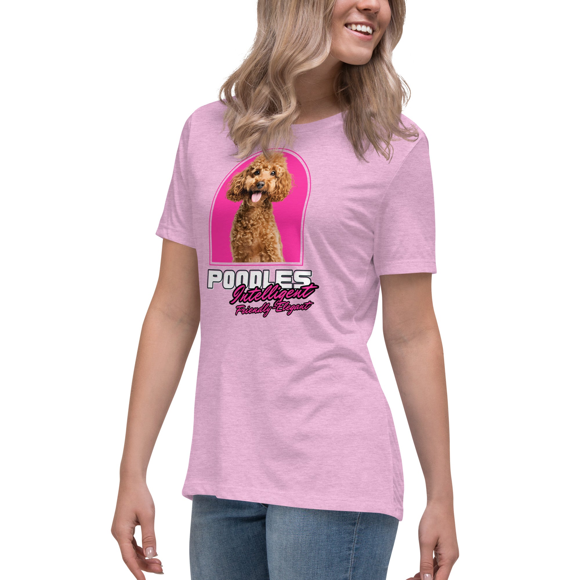 Poodle Women's Relaxed T-Shirt