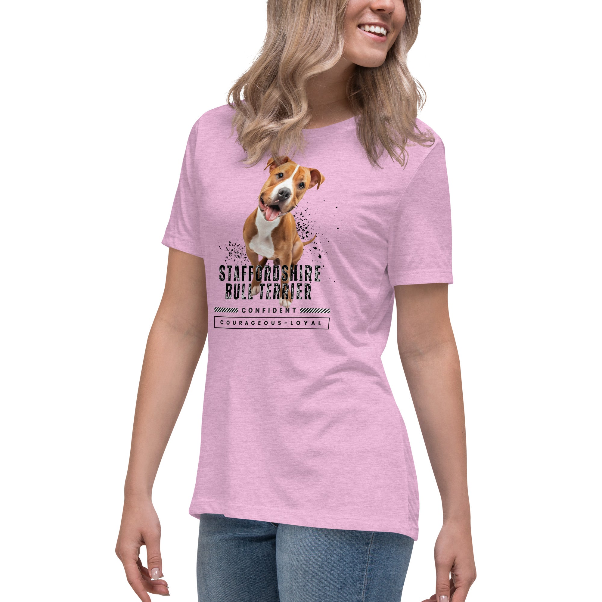 Staffordshire Bull Terrier Women's Relaxed T-Shirt