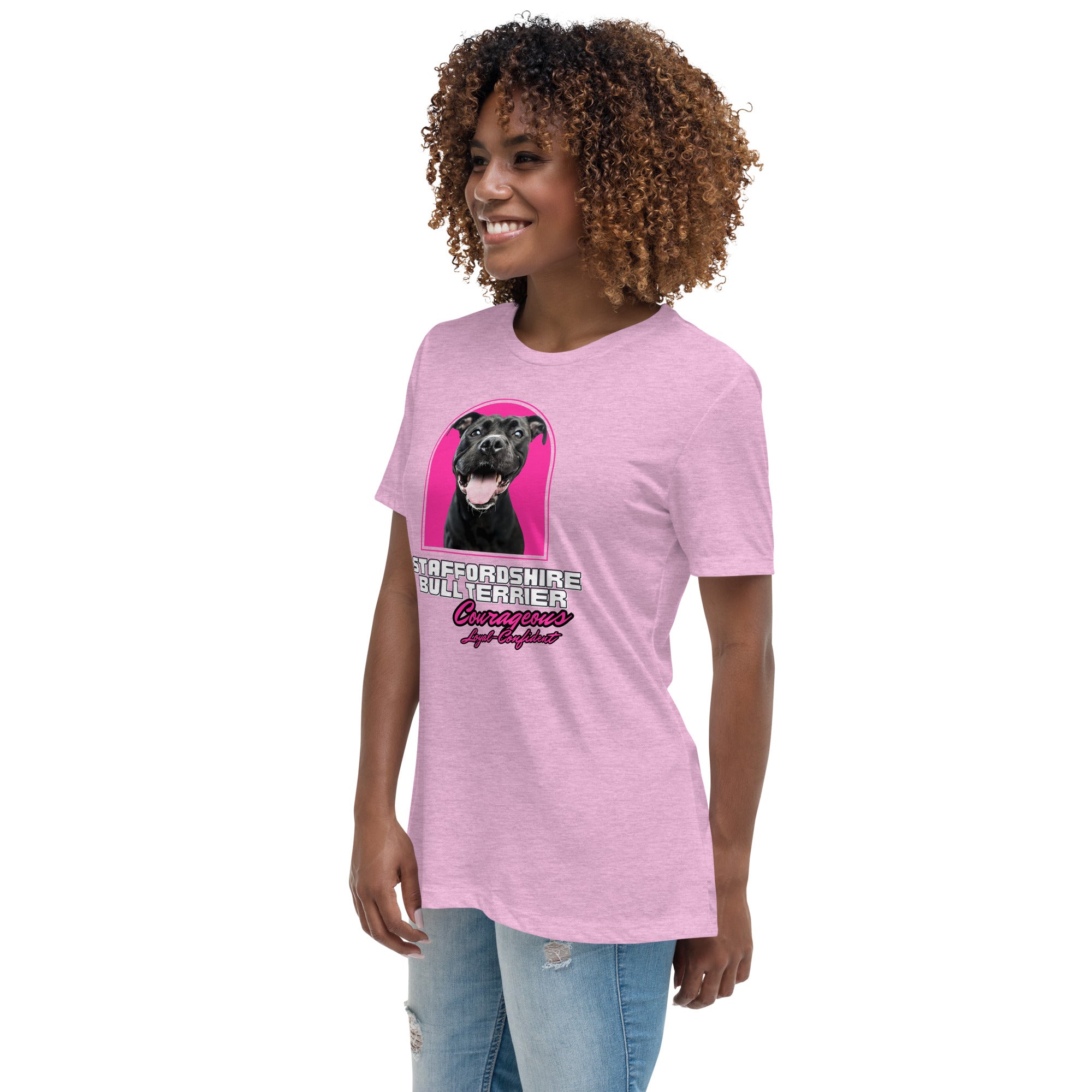 Staffordshire Bull Terrier Women's Relaxed T-Shirt