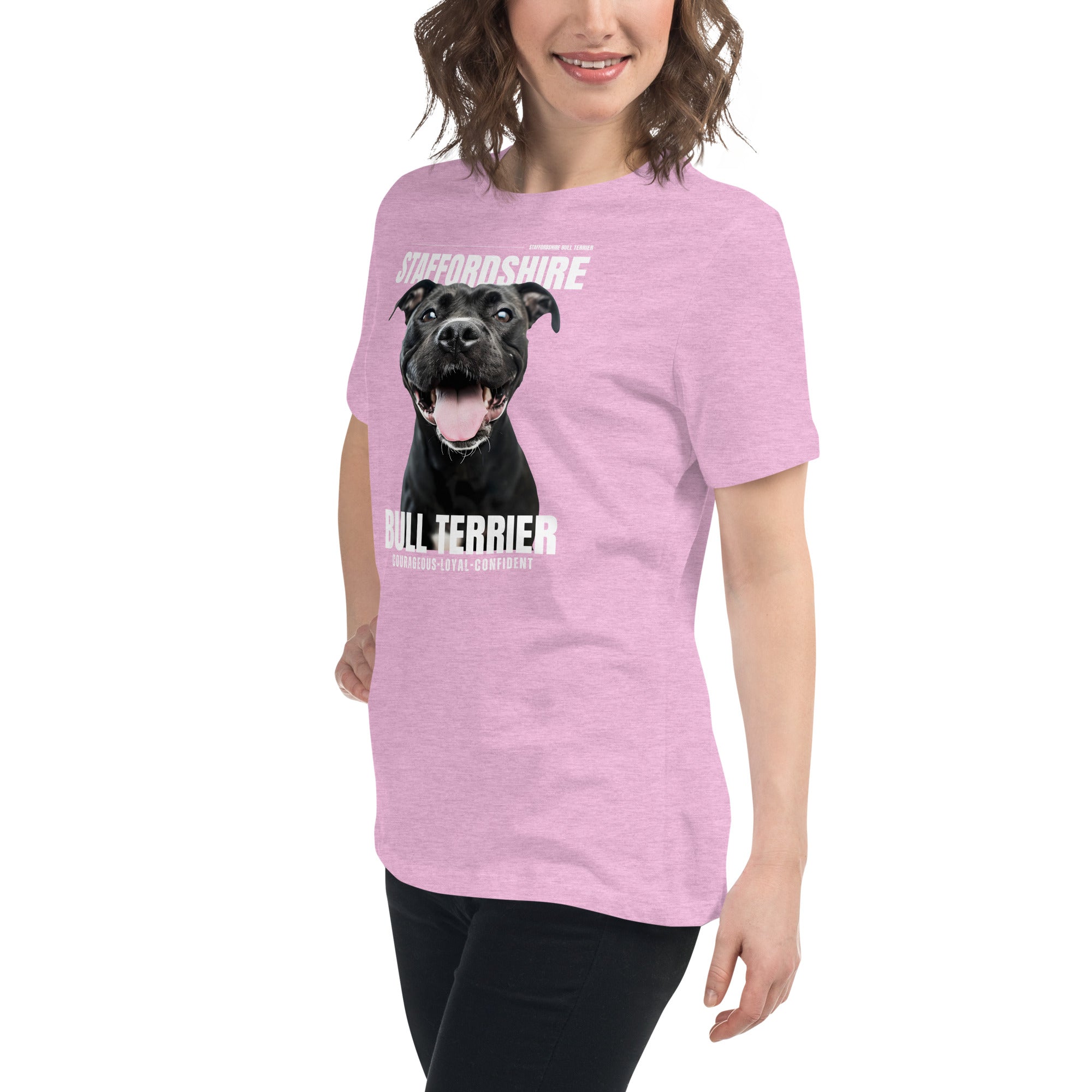 Staffordshire Bull Terrier Women's Relaxed T-Shirt