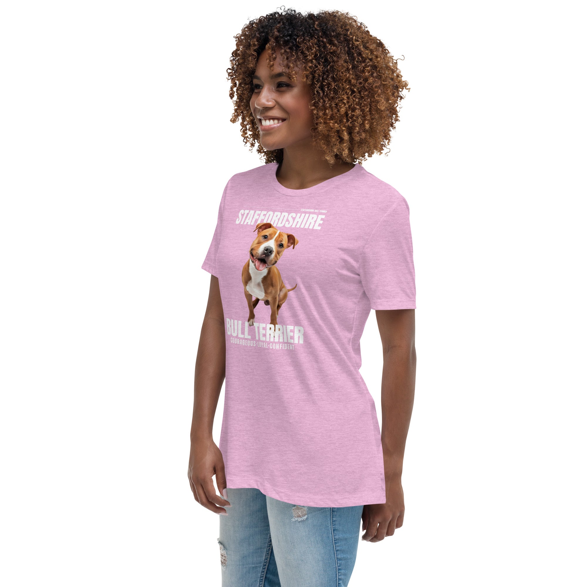 Staffordshire Bull Terrier Women's Relaxed T-Shirt