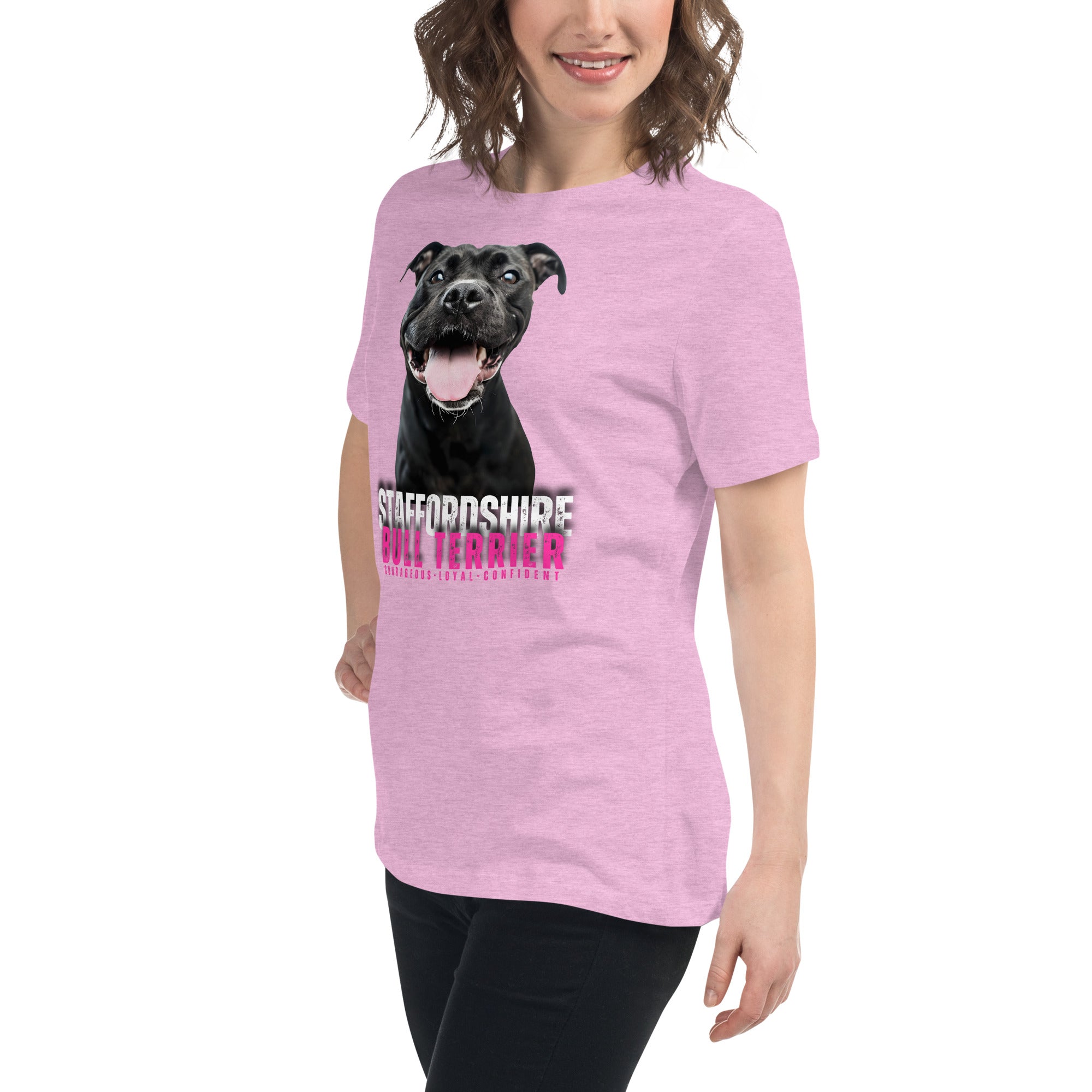 Staffordshire Bull Terrier Women's Relaxed T-Shirt