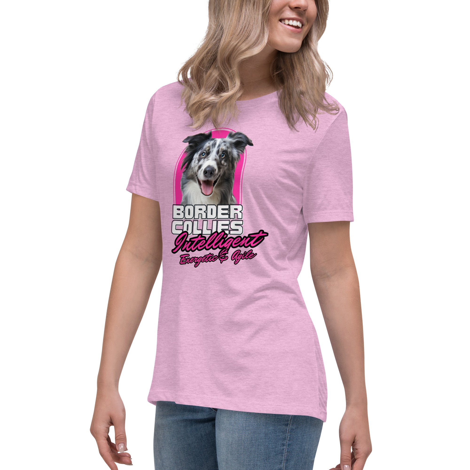 Border Collie Women's Relaxed T-Shirt