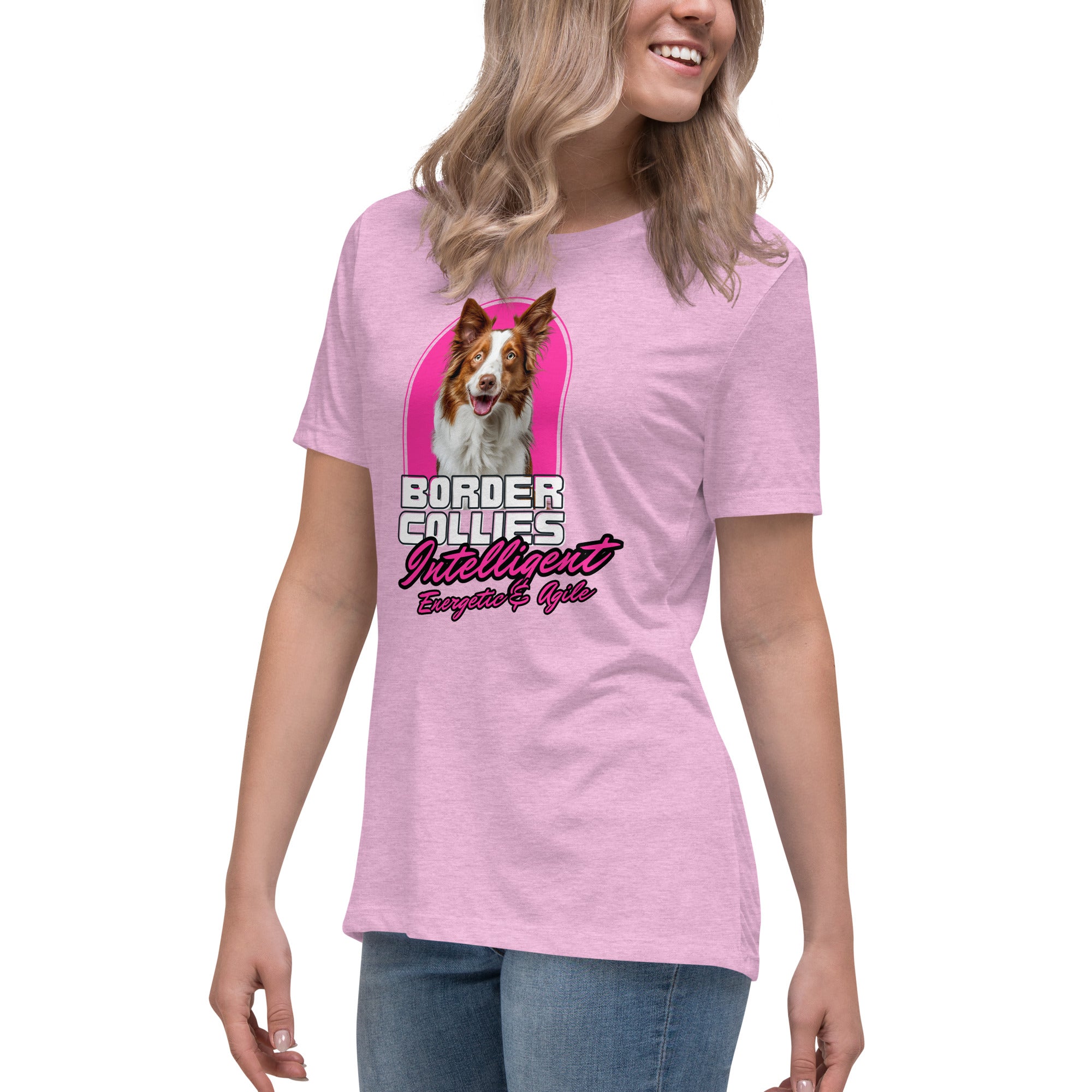 Border Collie Women's Relaxed T-Shirt