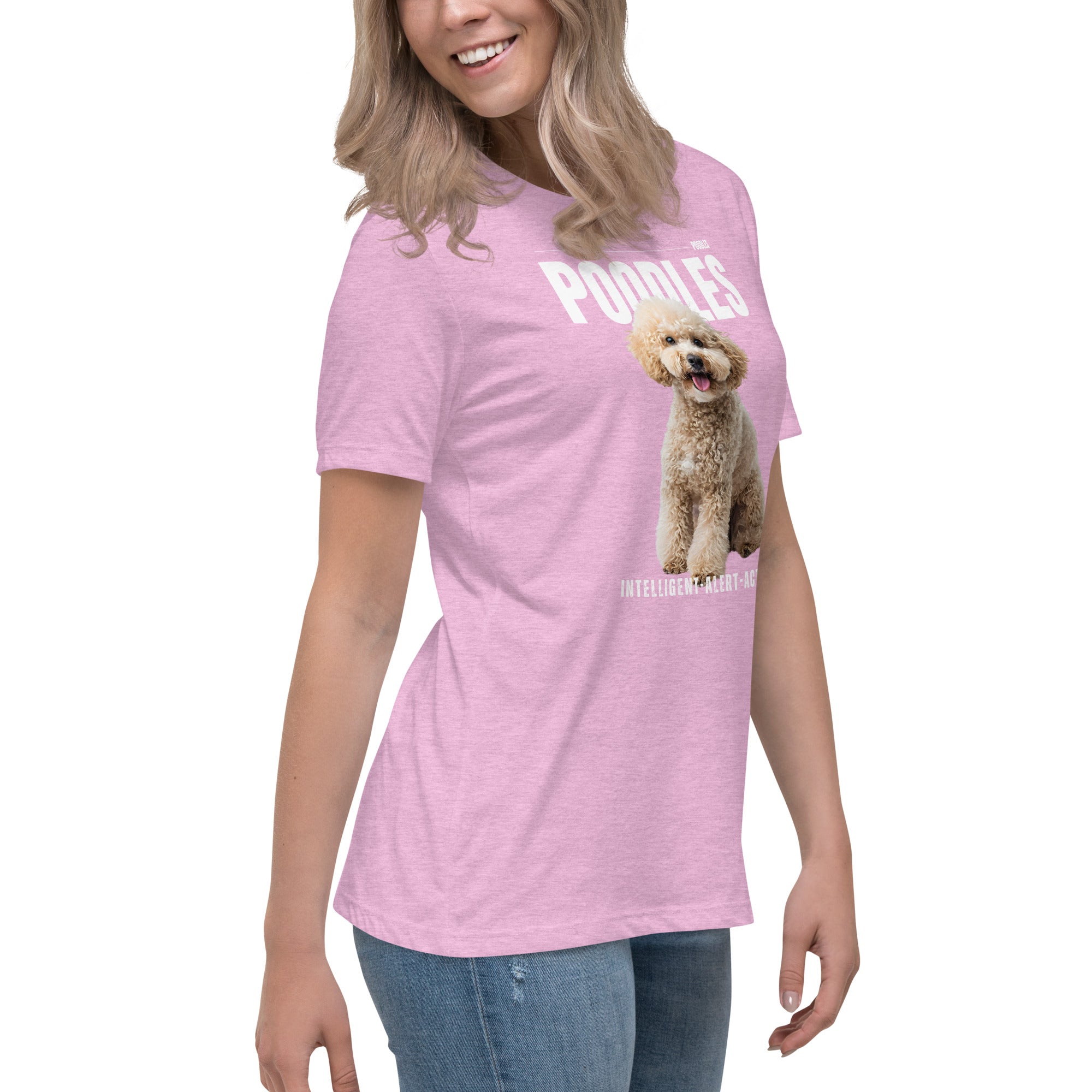 Poodle Women's Relaxed T-Shirt