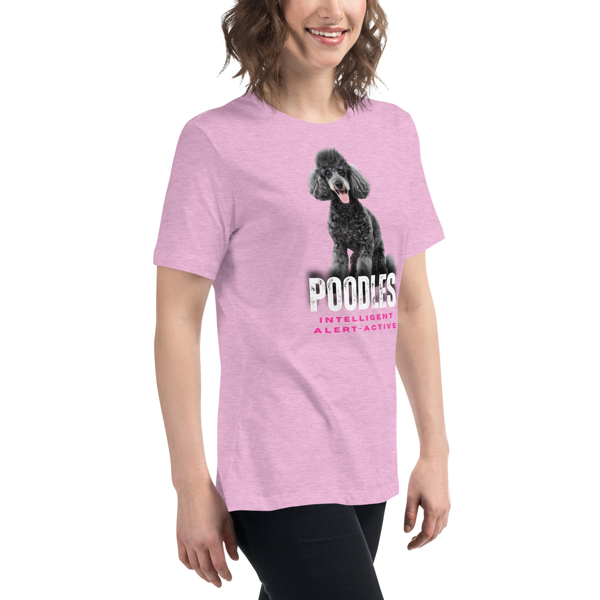 Poodle Women's Relaxed T-Shirt