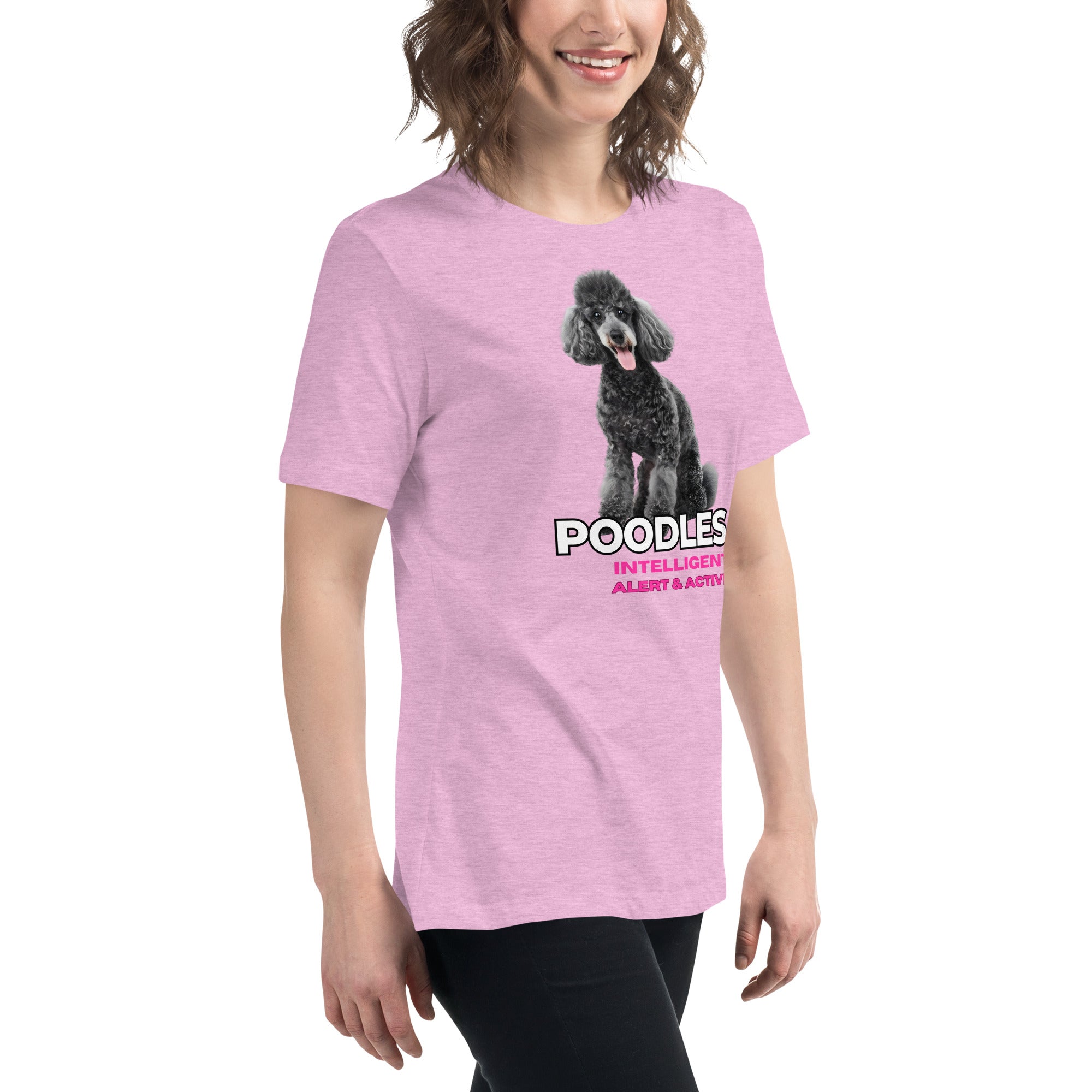 Poodle Women's Relaxed T-Shirt