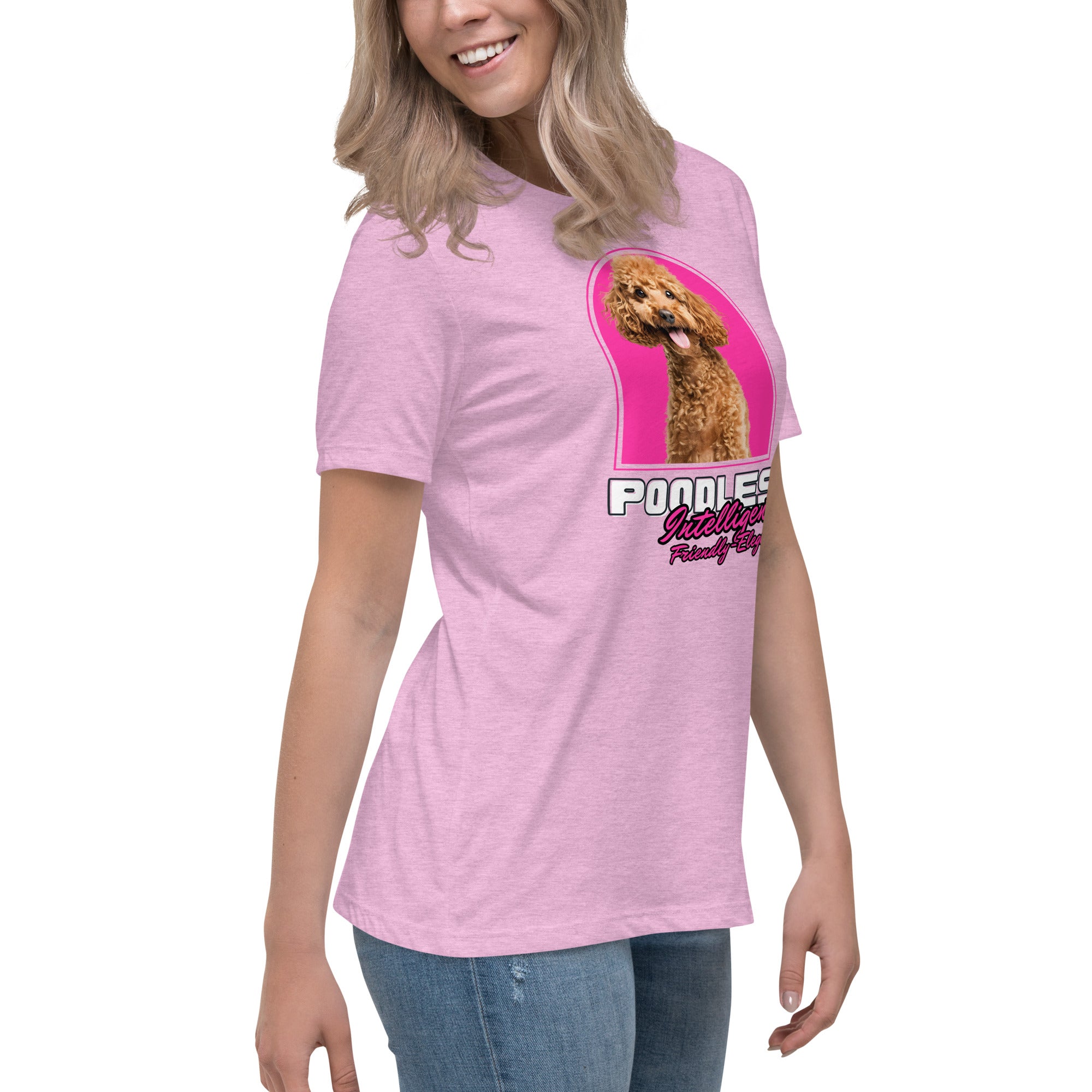 Poodle Women's Relaxed T-Shirt