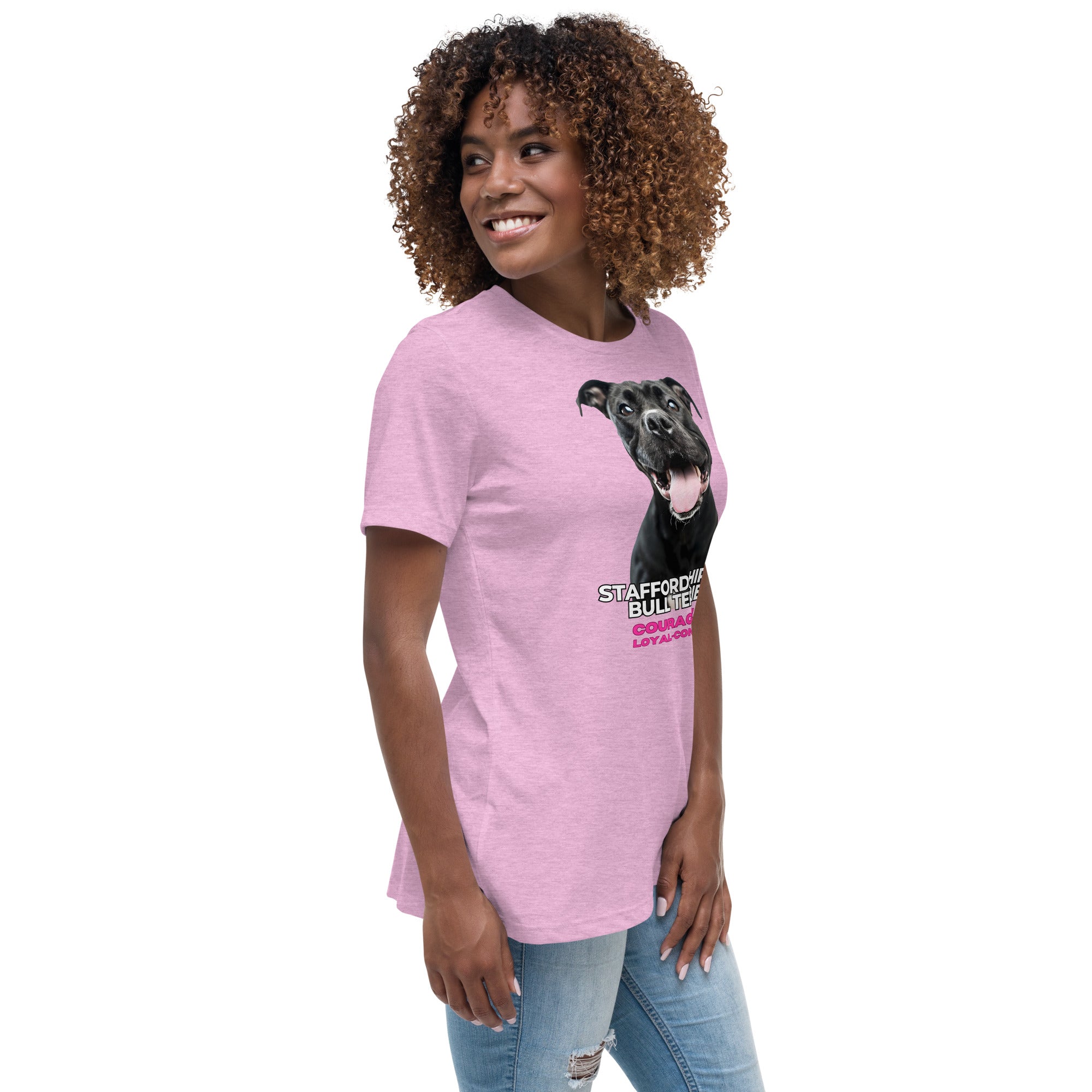 Staffordshire Bull Terrier Women's Relaxed T-Shirt