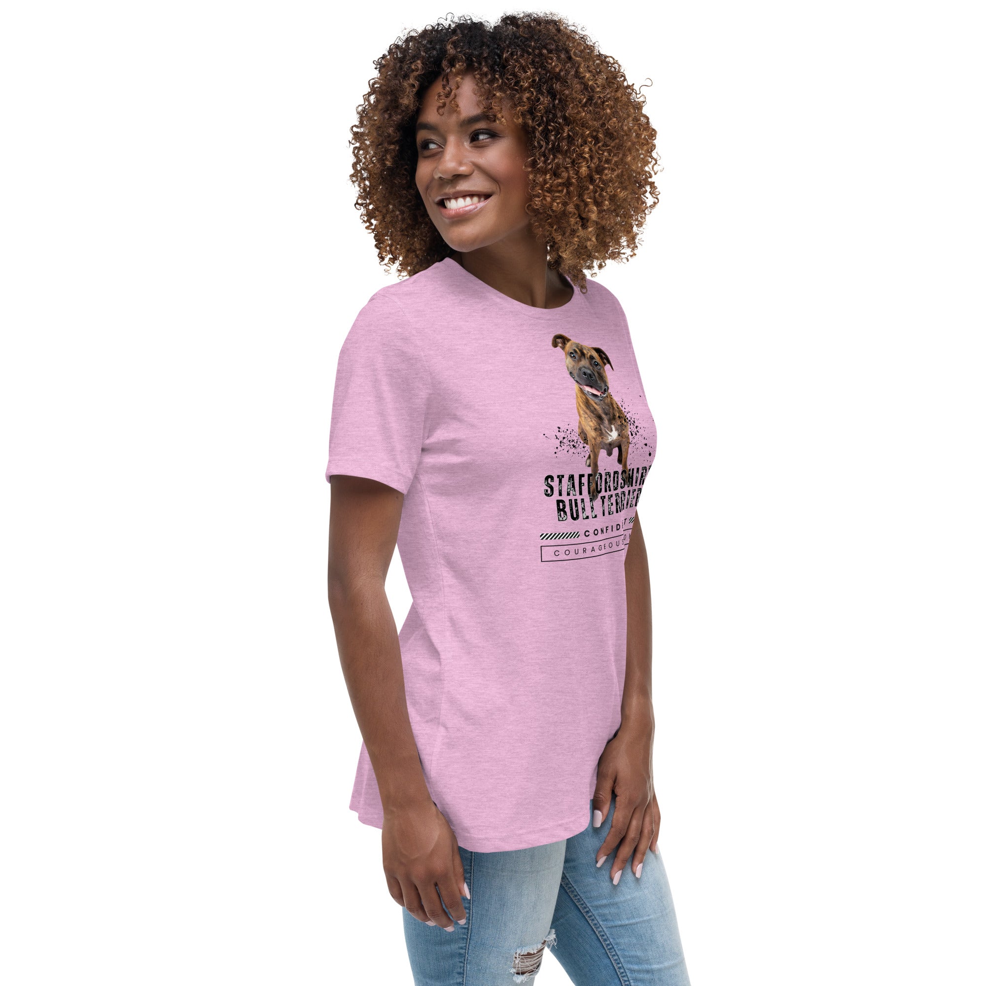 Staffordshire Bull Terrier Women's Relaxed T-Shirt