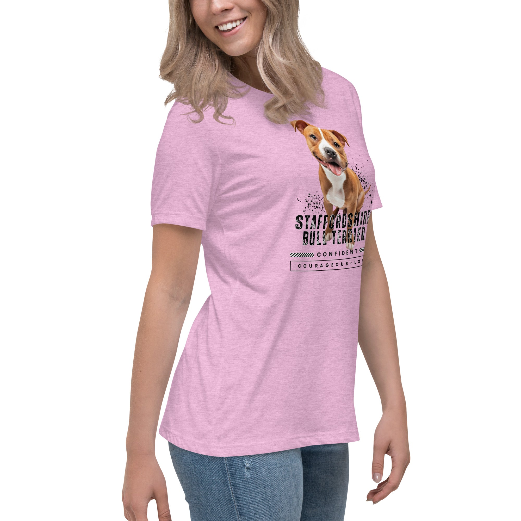 Staffordshire Bull Terrier Women's Relaxed T-Shirt