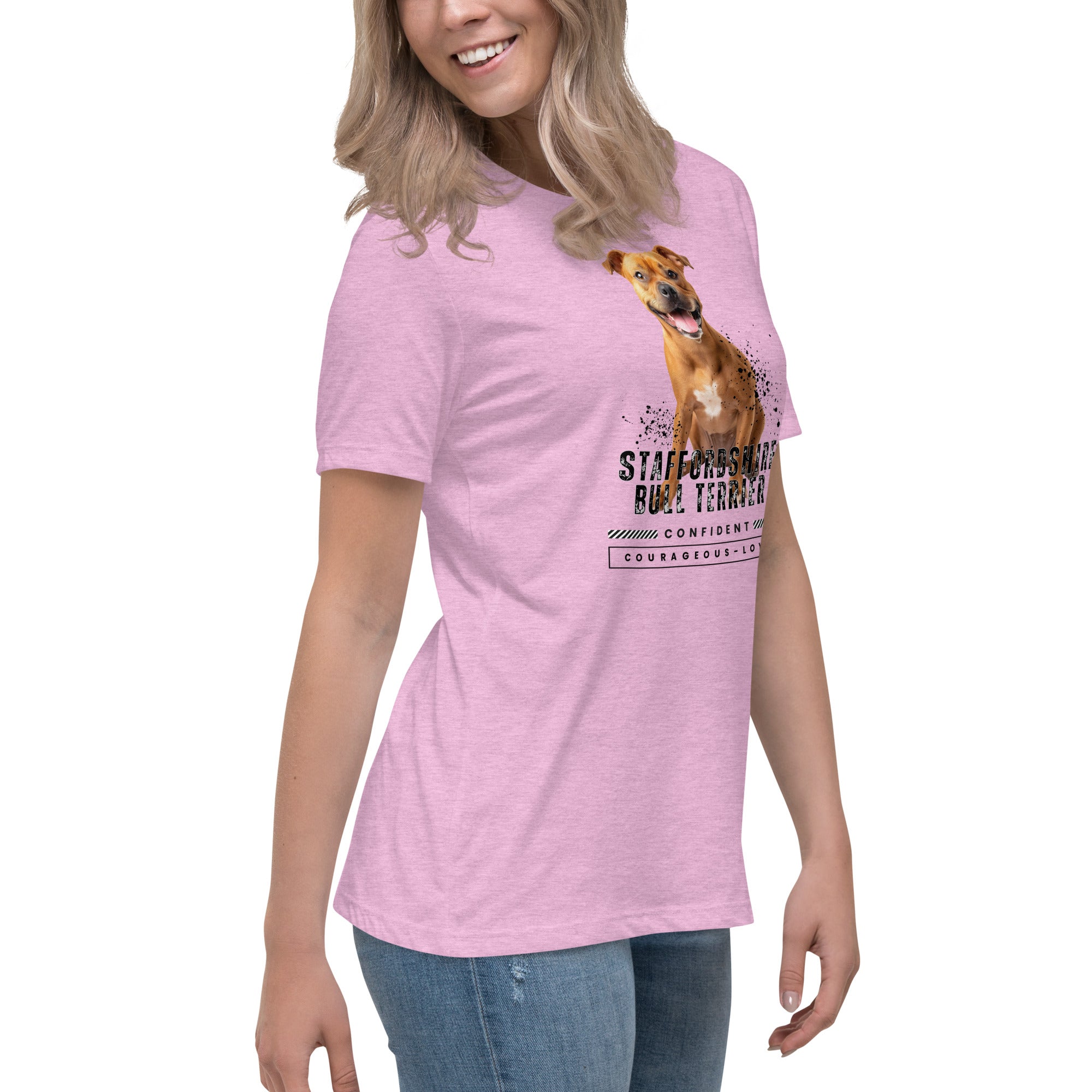 Staffordshire Bull Terrier Women's Relaxed T-Shirt