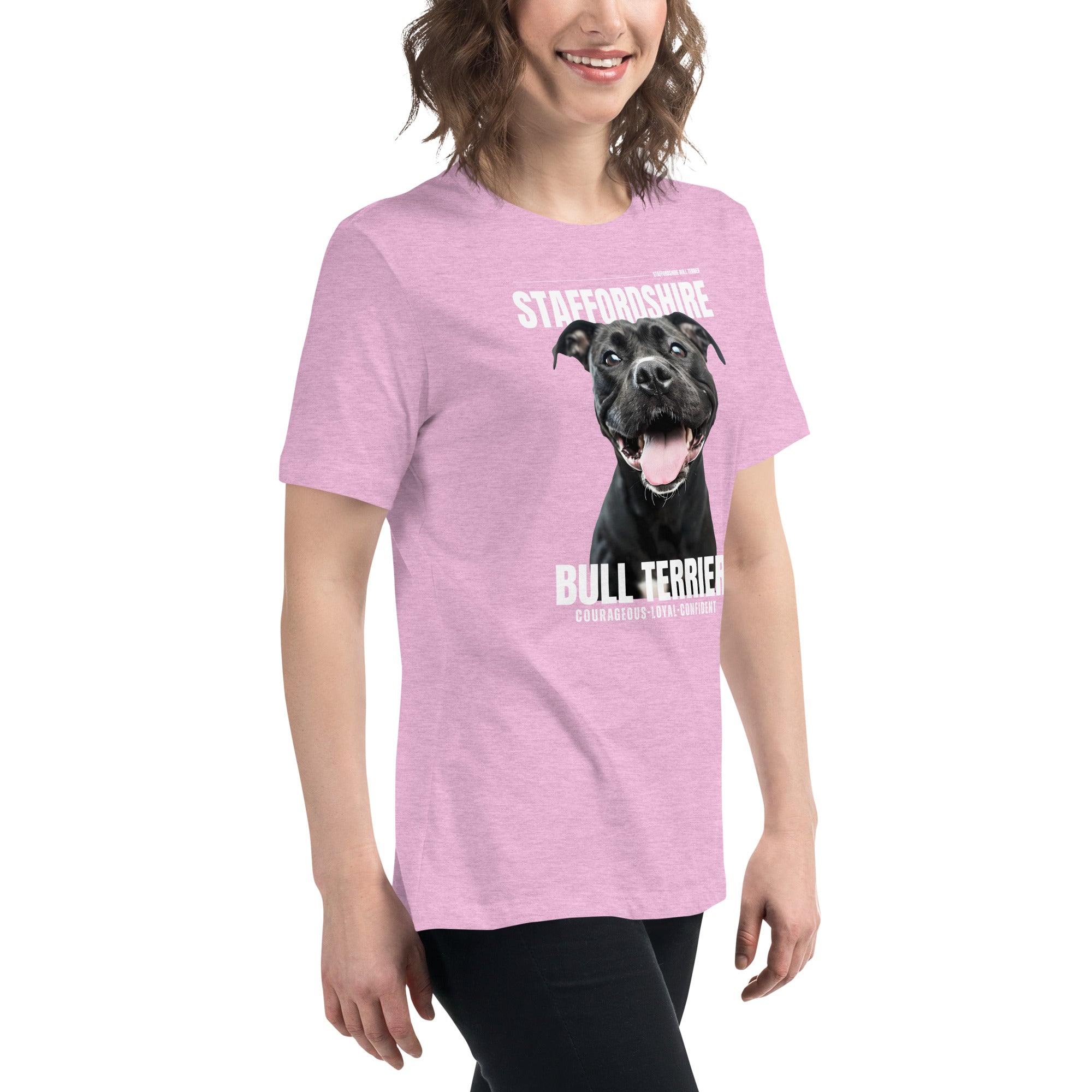 Staffordshire Bull Terrier Women's Relaxed T-Shirt