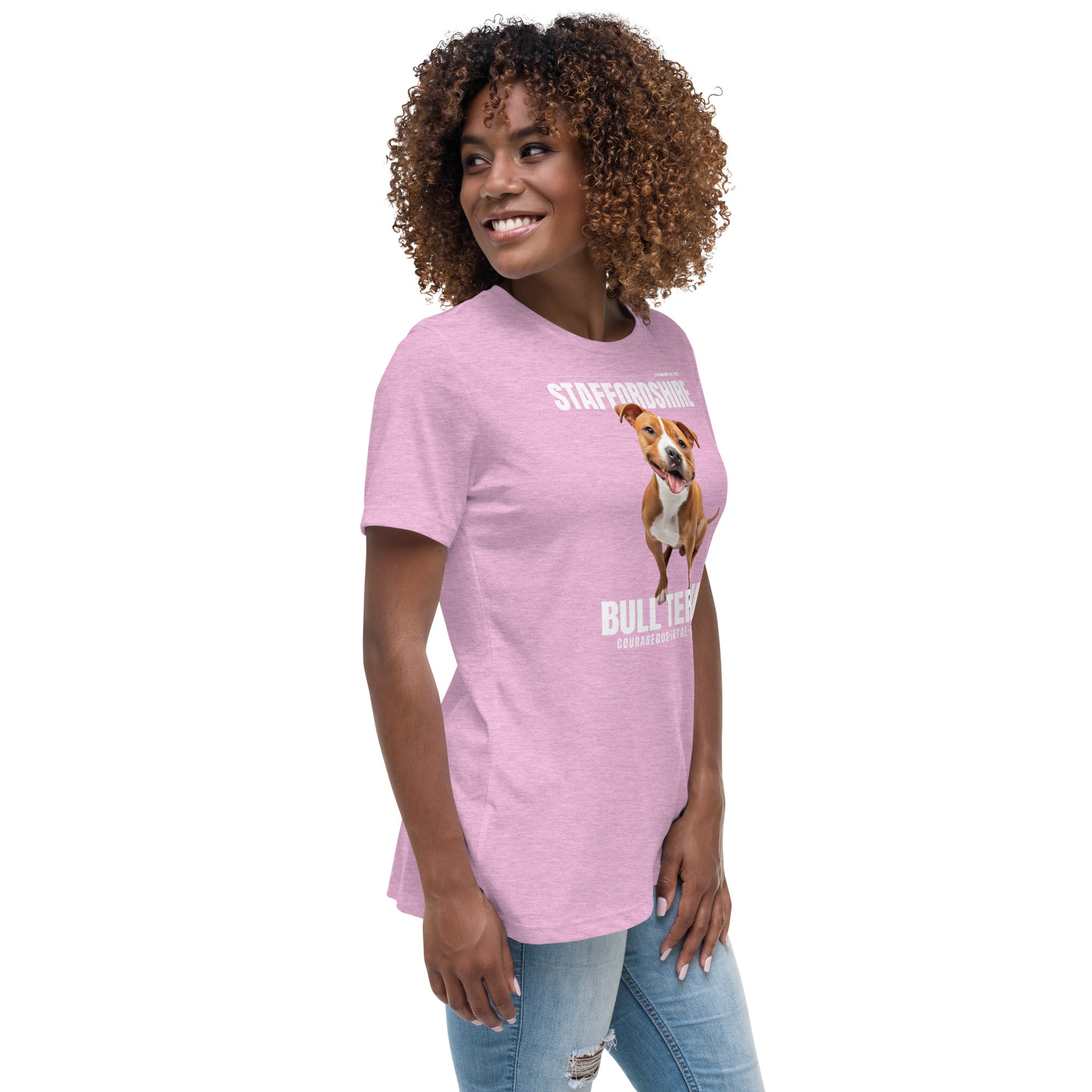 Staffordshire Bull Terrier Women's Relaxed T-Shirt