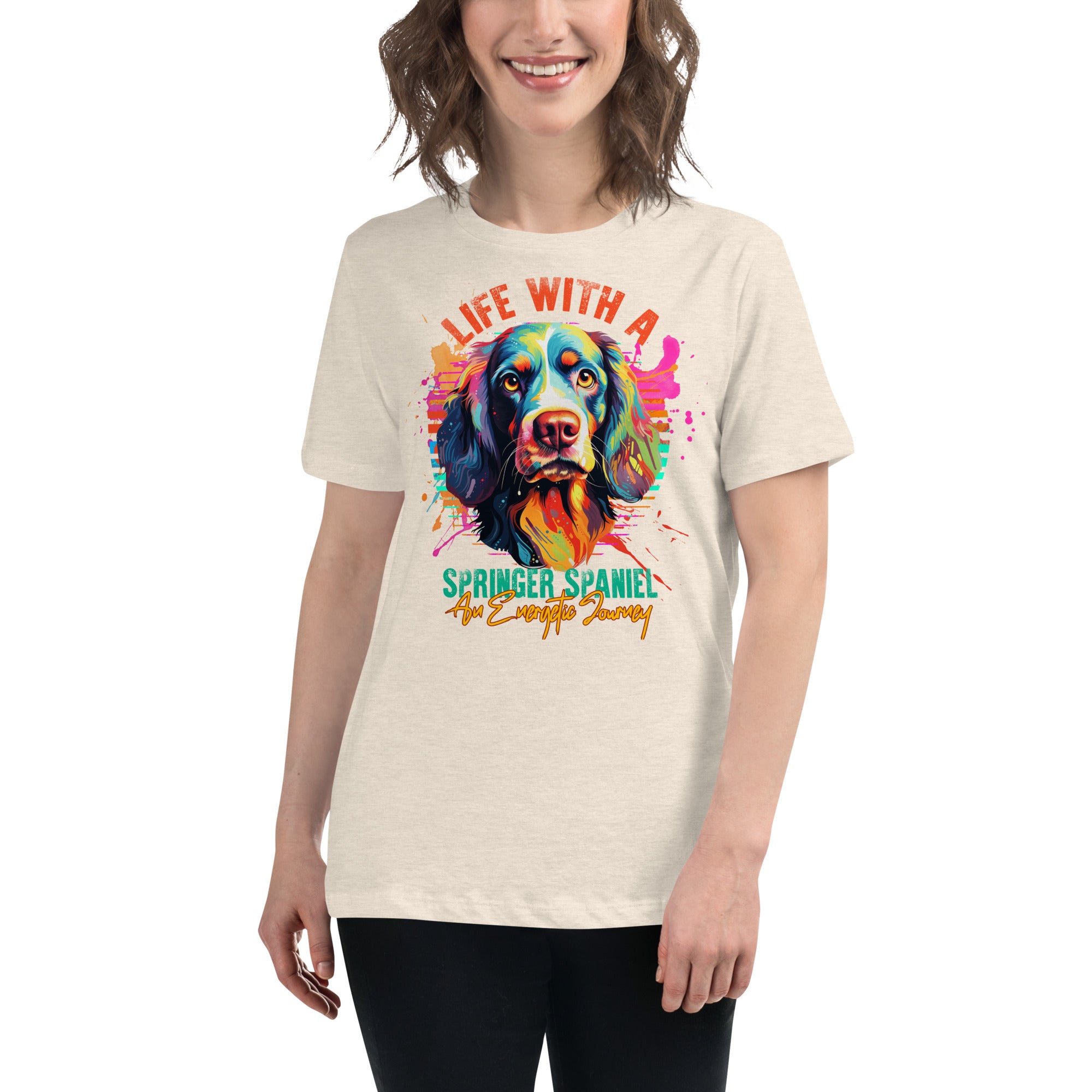 Springer Spaniel Women's Relaxed T-Shirt