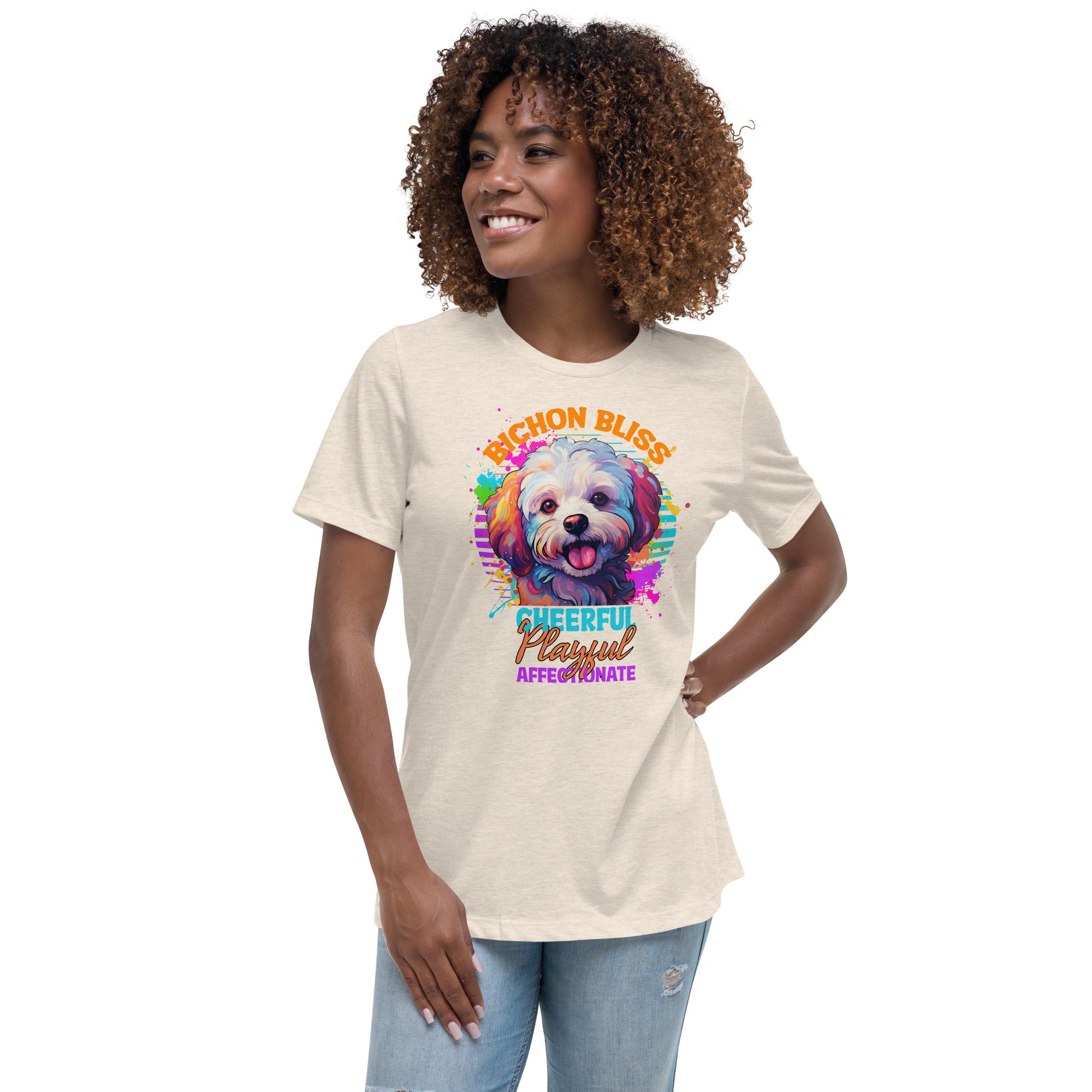 Bichon Frise Women's Relaxed T-Shirt