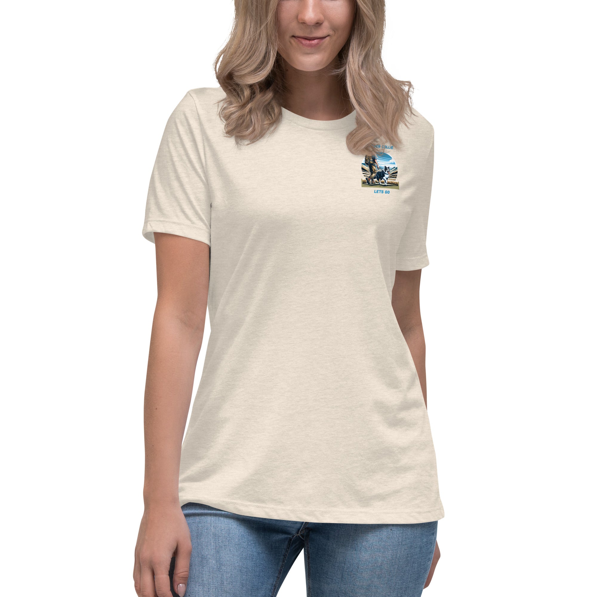 Border Collie Women's Relaxed T-Shirt