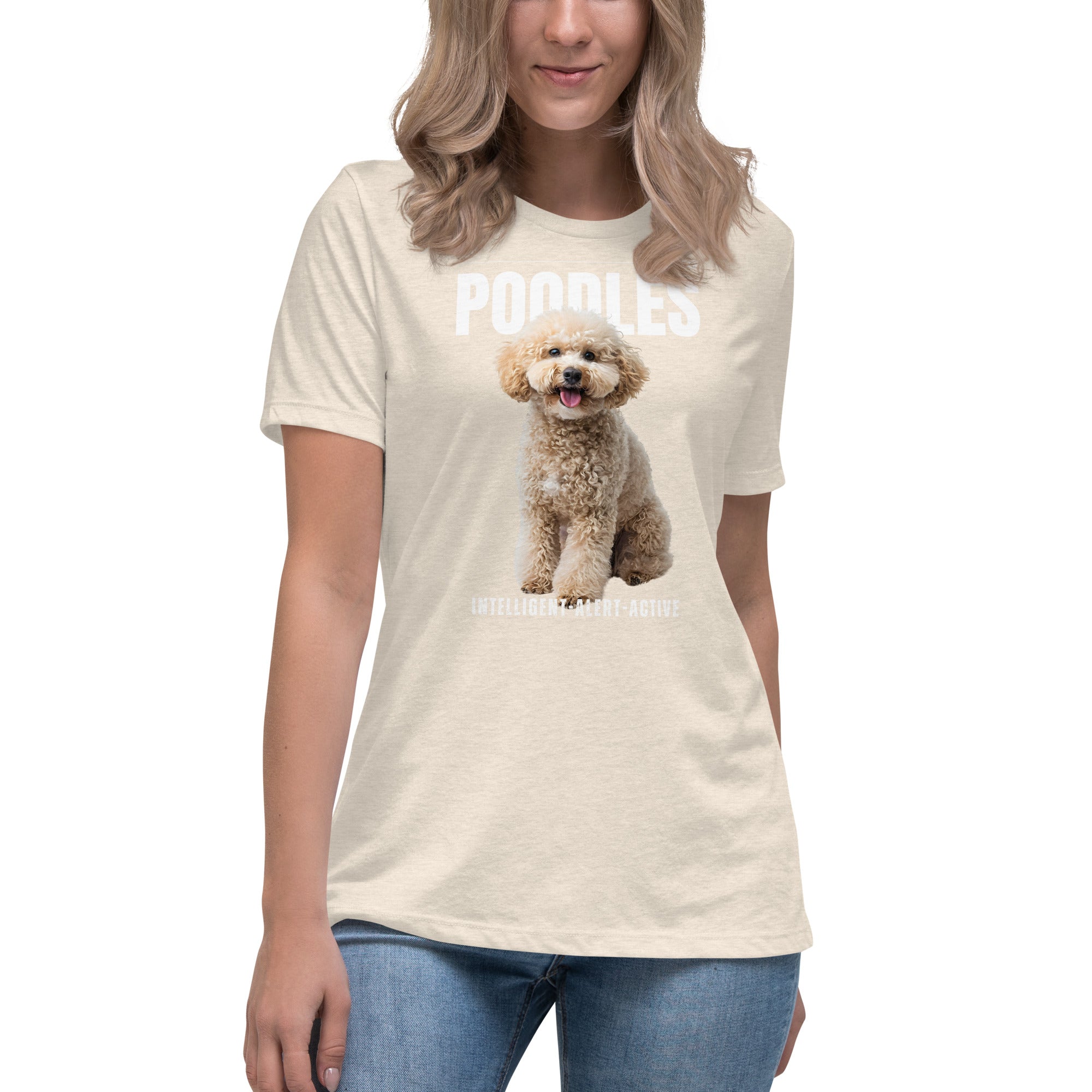 Poodle Women's Relaxed T-Shirt