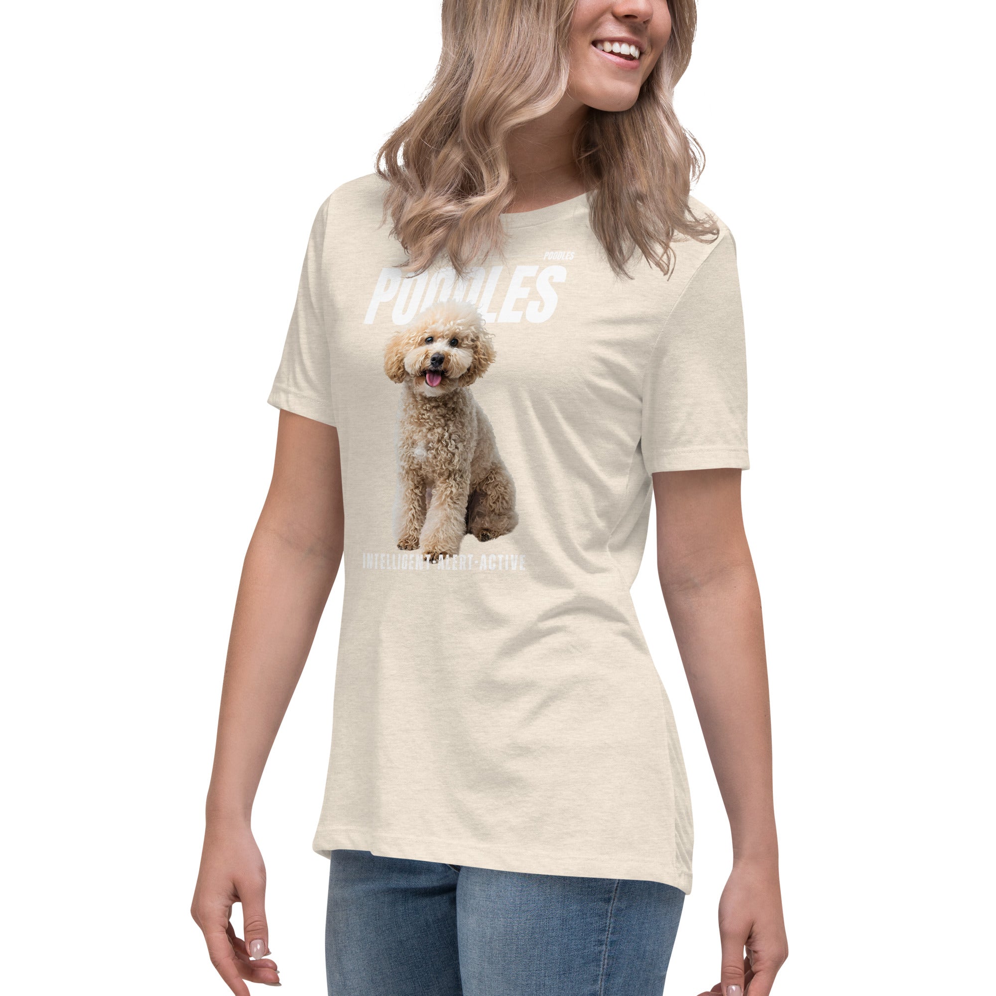 Poodle Women's Relaxed T-Shirt