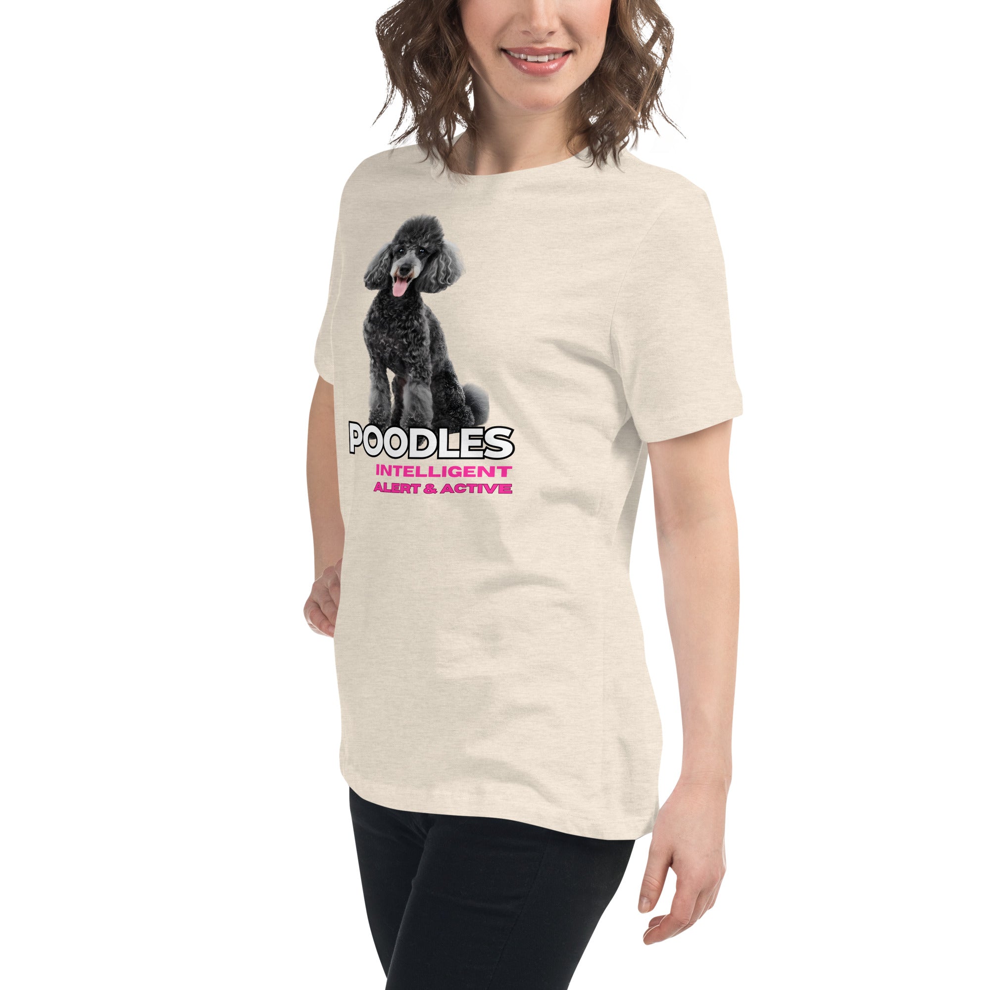 Poodle Women's Relaxed T-Shirt